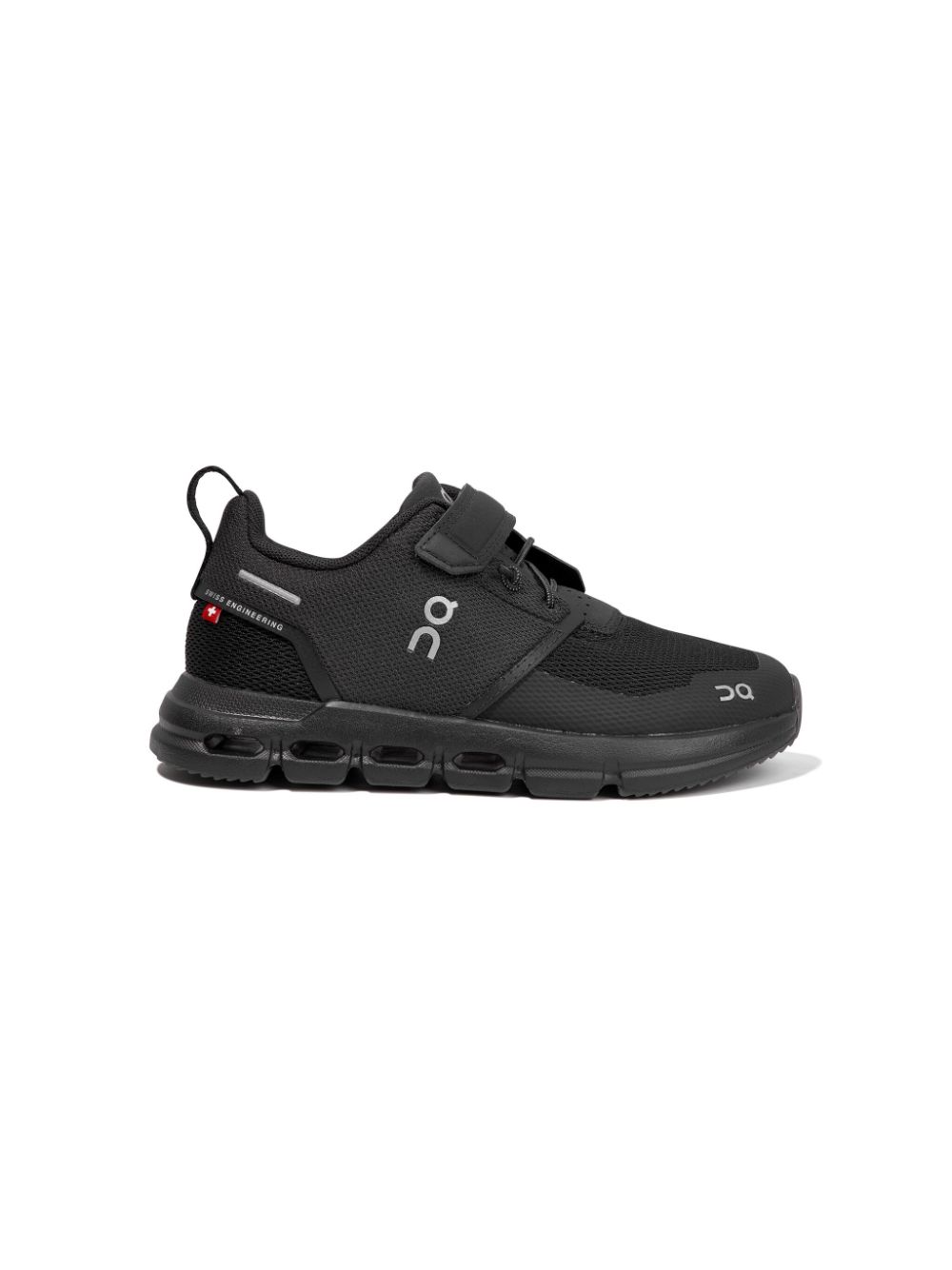 on running kids Cloud Play panelled canvas sneakers - Black von on running kids