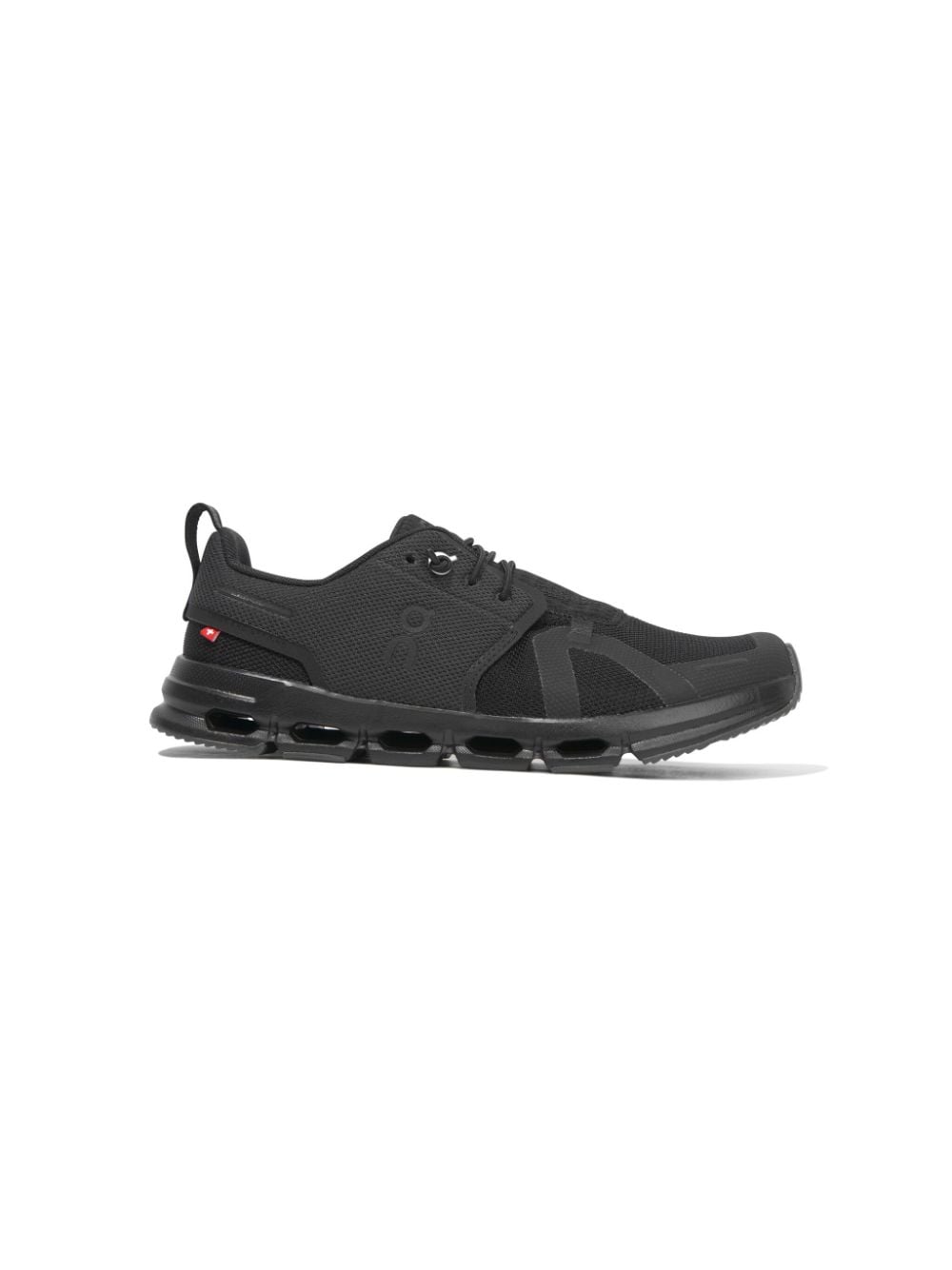 on running kids Cloud Sky logo-debossed sneakers - Black von on running kids