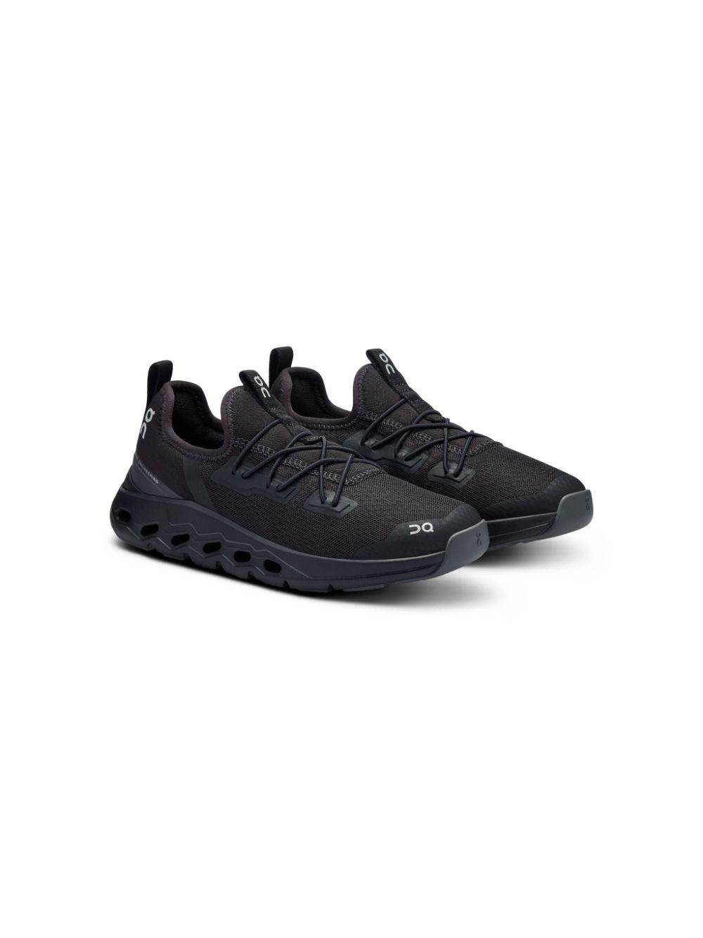 on running kids logo sneakers - Black von on running kids