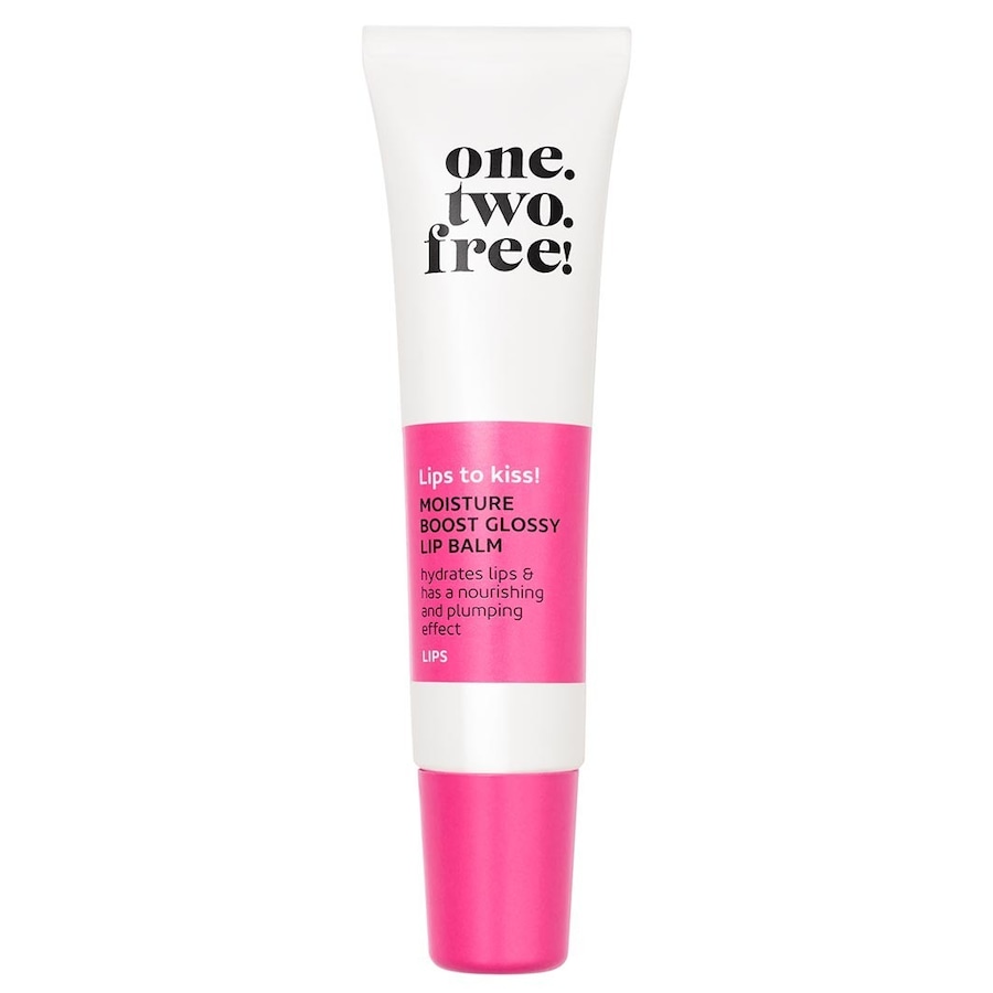 one. two. free!  one. two. free! Moisture Boost Glossy Lip Balm lippenbalm 13.0 g