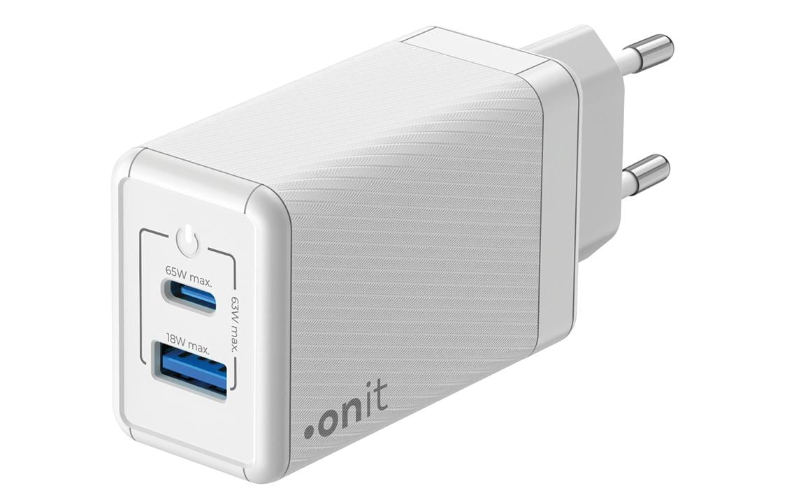 onit USB-Ladegerät »Dual QC4+ 65« von onit