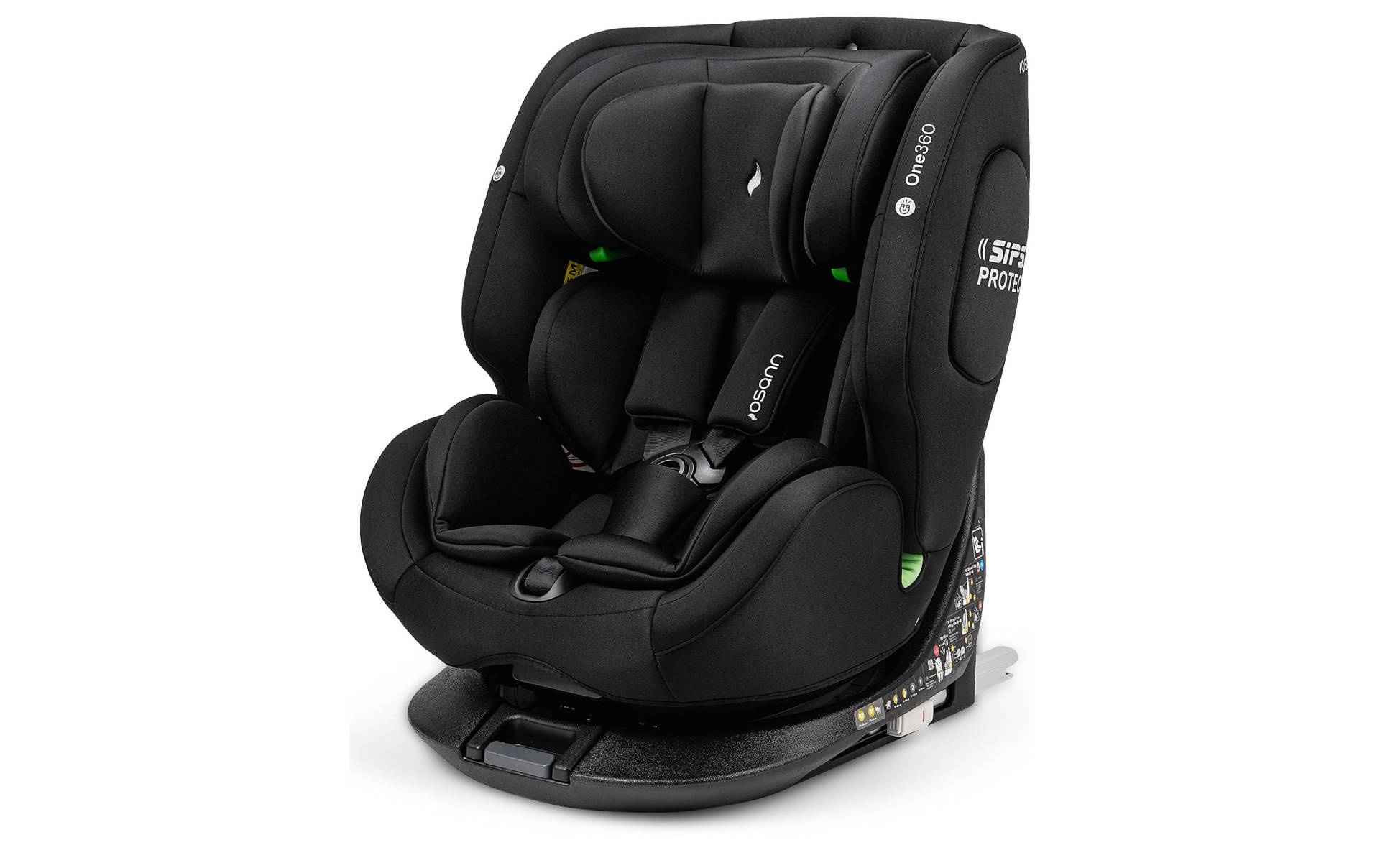 Osann Autokindersitz »One360 S All Black« von osann