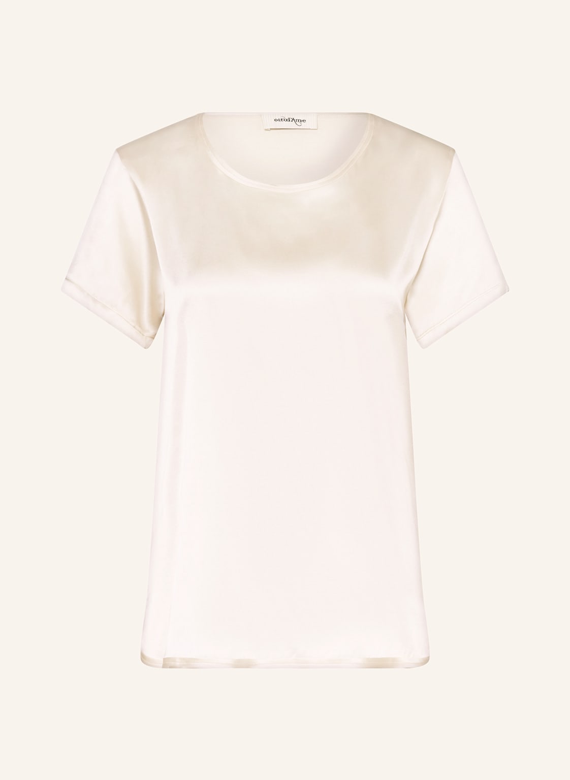 Ottod'ame Blusenshirt Im Materialmix beige Ottod'ame Blusenshirt Im Materialmix beige von ottod'ame