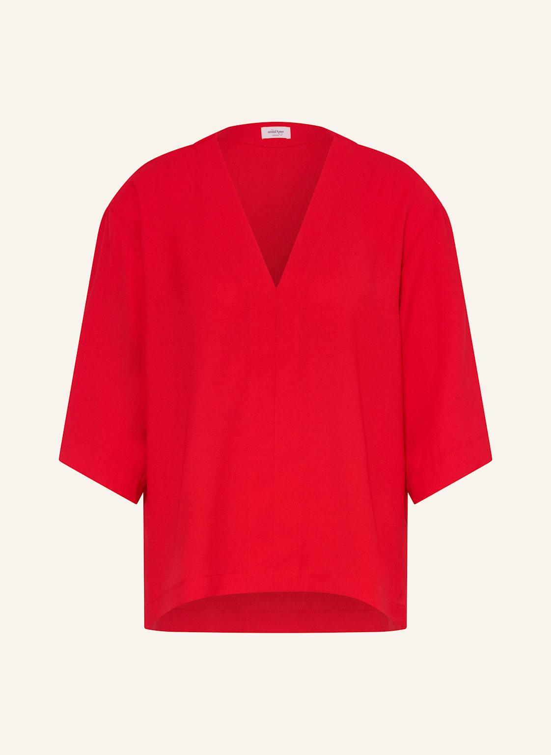 Ottod'ame Blusenshirt Luna Mit 3/4-Arm rot Ottod'ame Blusenshirt Luna Mit 3/4-Arm rot von ottod'ame