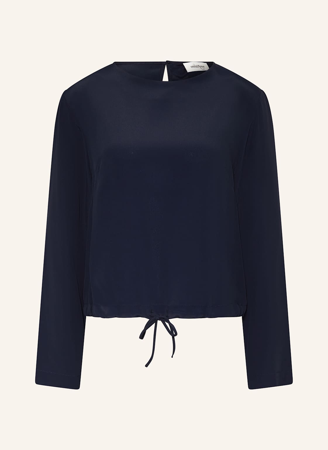 Ottod'ame Blusenshirt Mit Seide blau Ottod'ame Blusenshirt Mit Seide blau von ottod'ame