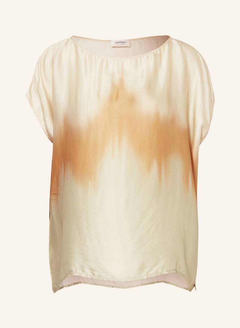 Ottod'ame Blusenshirt Rao Aus Satin gruen von ottod'ame