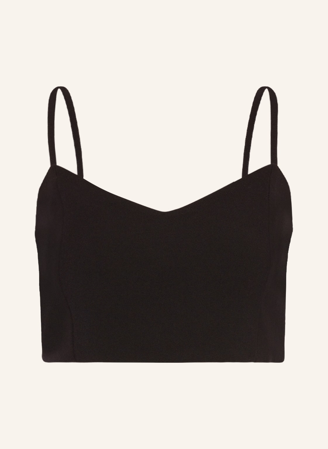 Ottod'ame Cropped-Top schwarz von ottod'ame