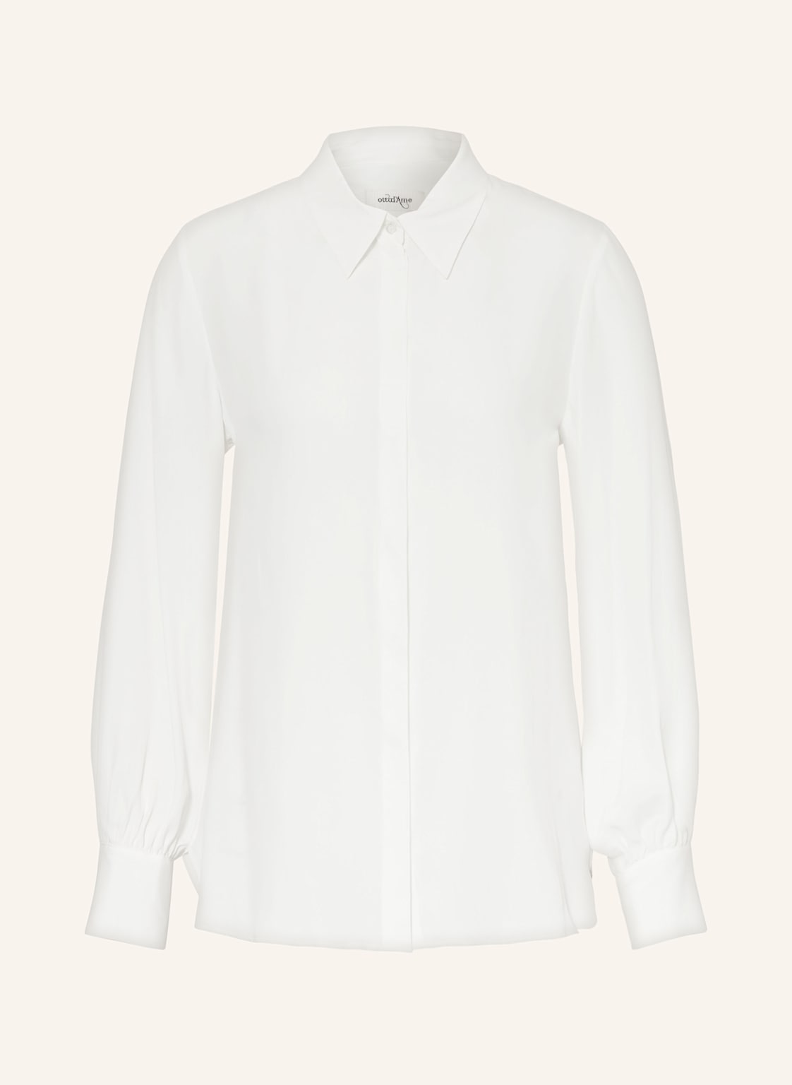 Ottod'ame Hemdbluse Ale Mit Seide weiss Ottod'ame Hemdbluse Ale Mit Seide weiss von ottod'ame