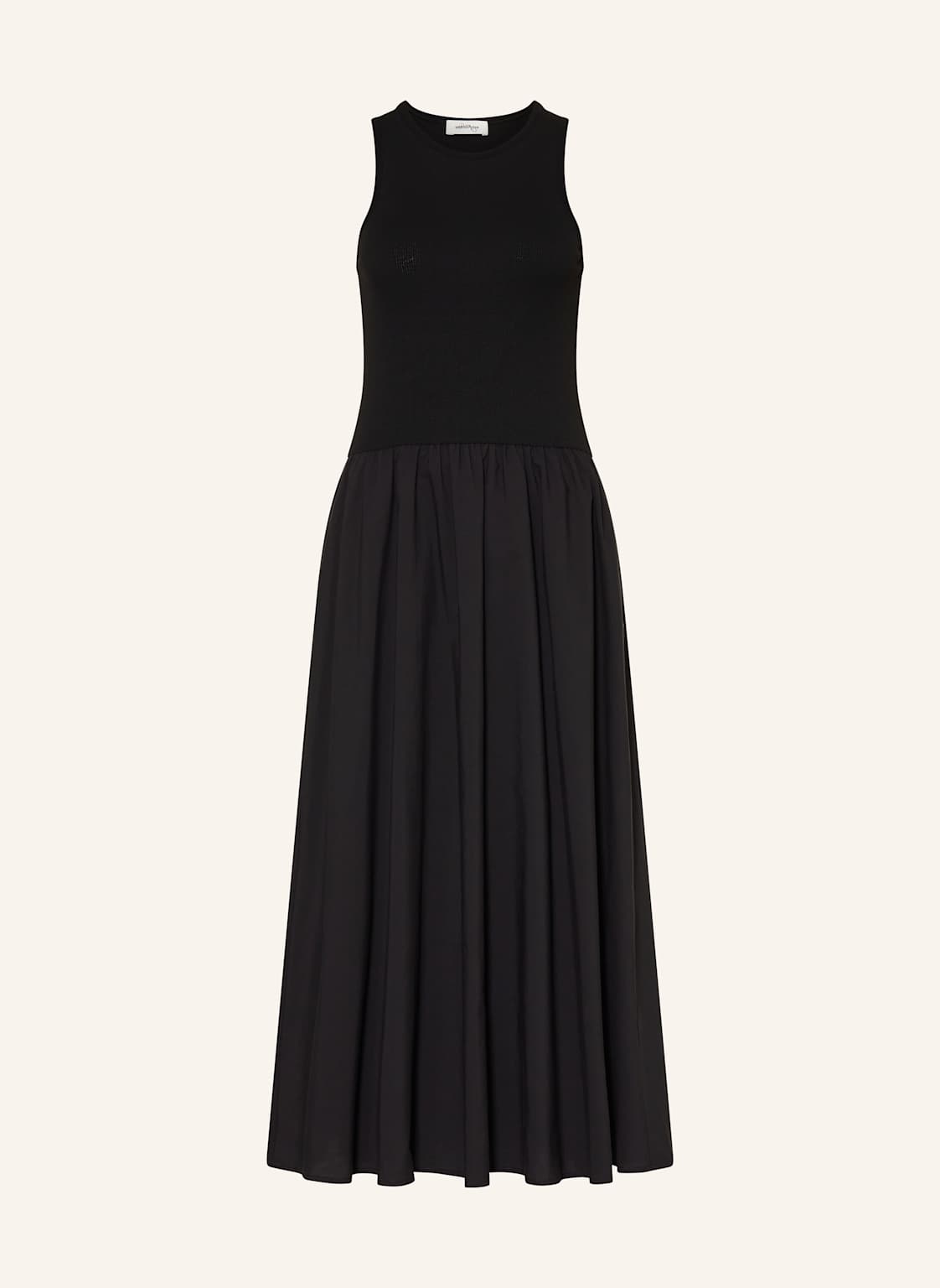 Ottod'ame Kleid Im Materialmix schwarz Ottod'ame Kleid Im Materialmix schwarz von ottod'ame