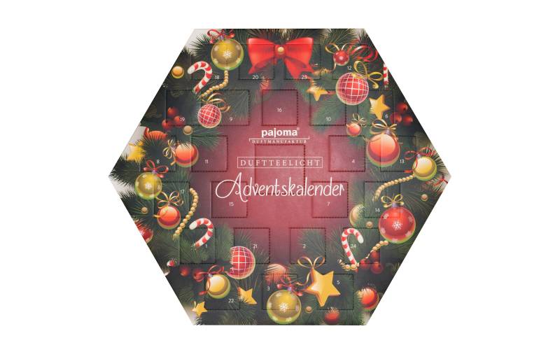 pajoma Adventskalender »Duft-Teelich«, für Erwachsene von pajoma