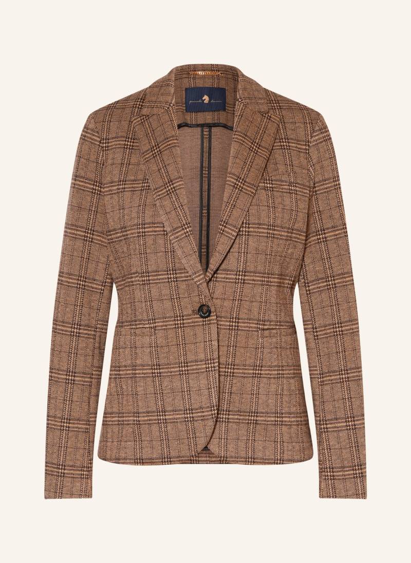 Pamela Henson Flanellblazer Phjanna braun von pamela henson