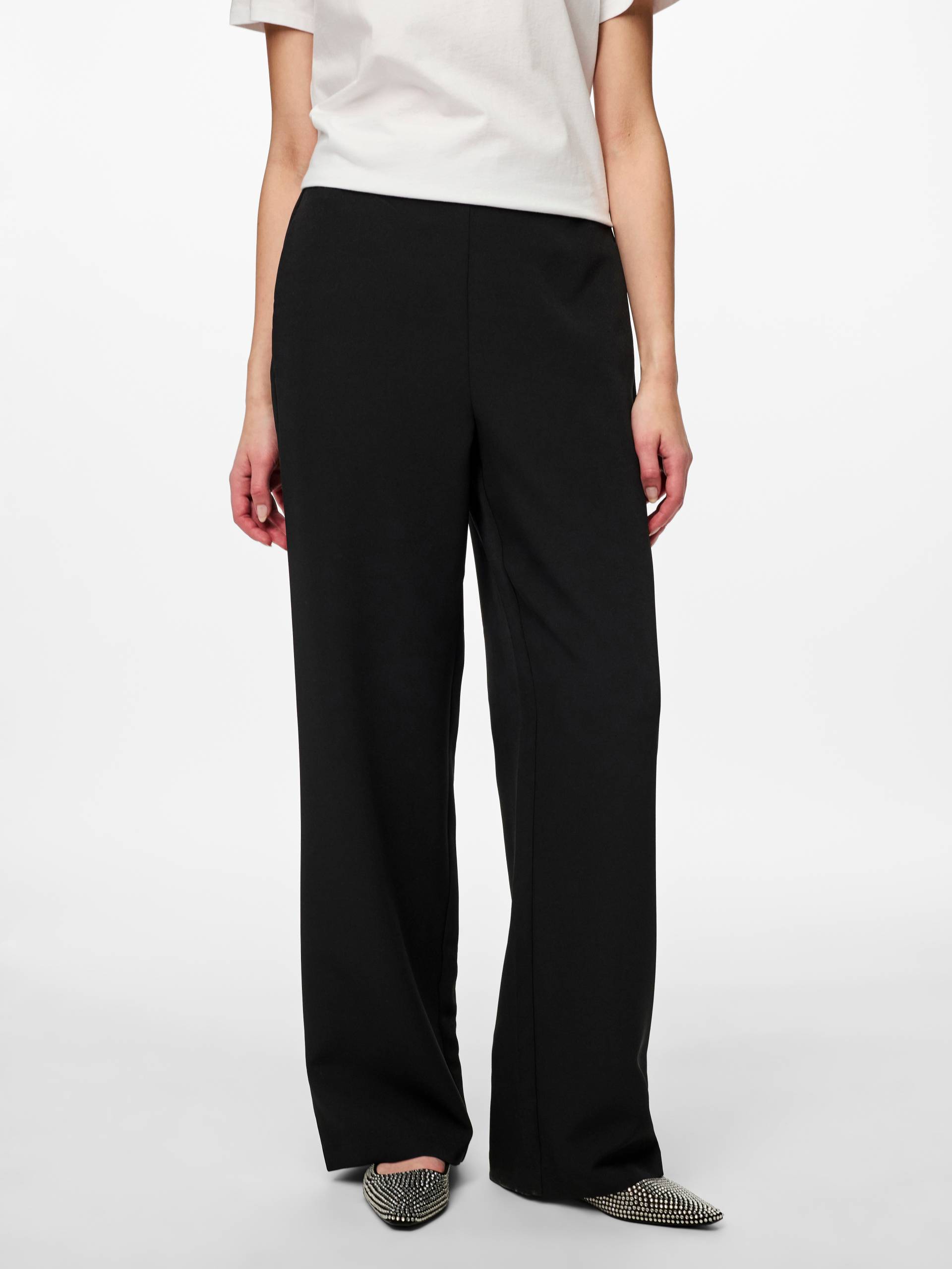 pieces Anzughose »PCBOSELLA HW WIDE PLAIN PANT NOOS« von pieces