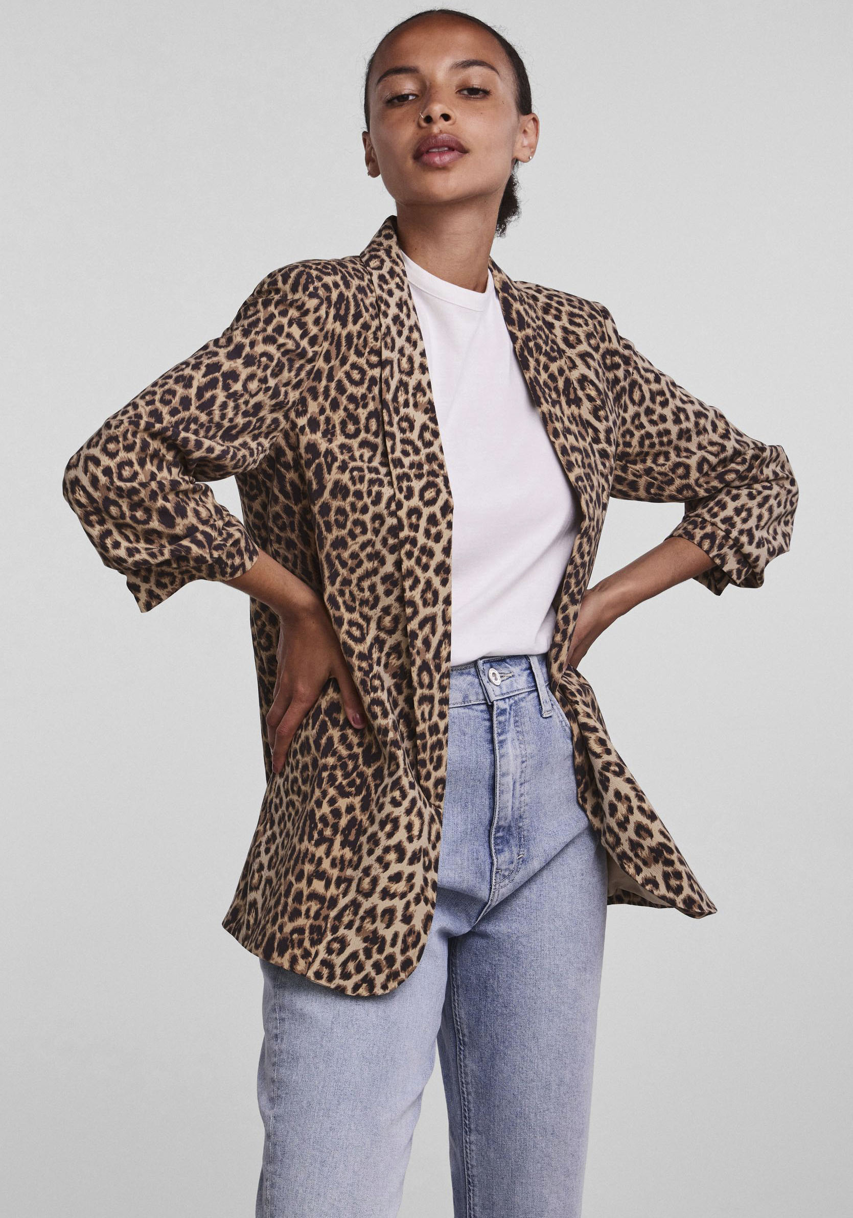 pieces Blusenblazer »PCBOSELLA 3/4 PRINTED BLAZER NOOS«, mit 3/4 Ärmel pieces Blusenblazer »PCBOSELLA 3/4 PRINTED BLAZER NOOS«, mit 3/4 Ärmel von pieces