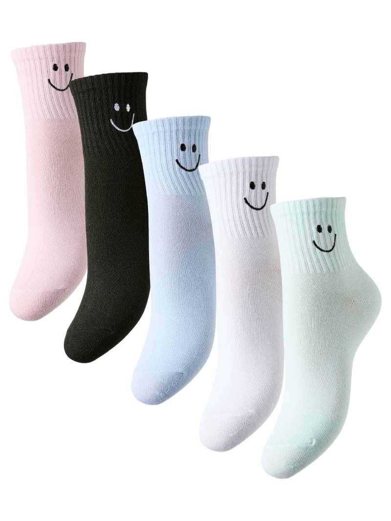 pieces Freizeitsocken »PCMINDRA SOCKS 5 PACK BC«, (Packung, 5 Paar) von pieces
