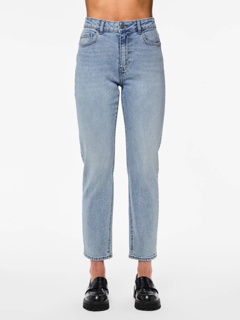 pieces High-waist-Jeans »PCBELLA HW TAP ANK JEANS LB302 NOOS« von pieces