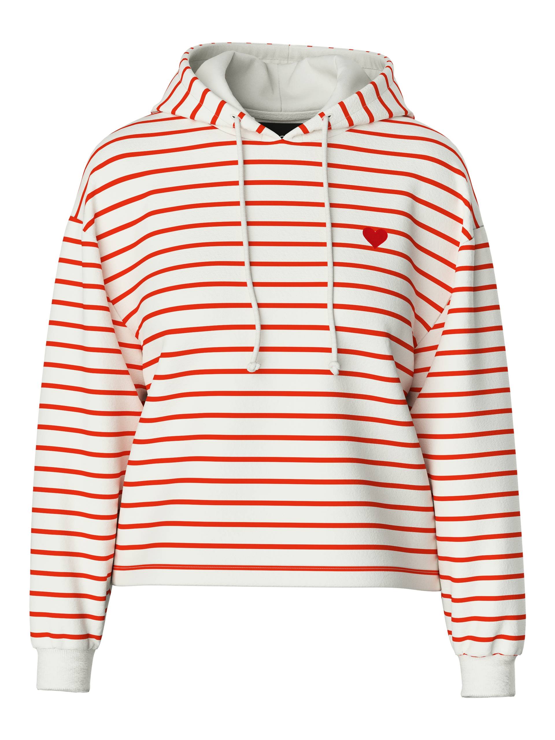 pieces Kapuzensweatshirt »PCCHILLI LS HOODIE STRIPES EMB NOOS BC« von pieces