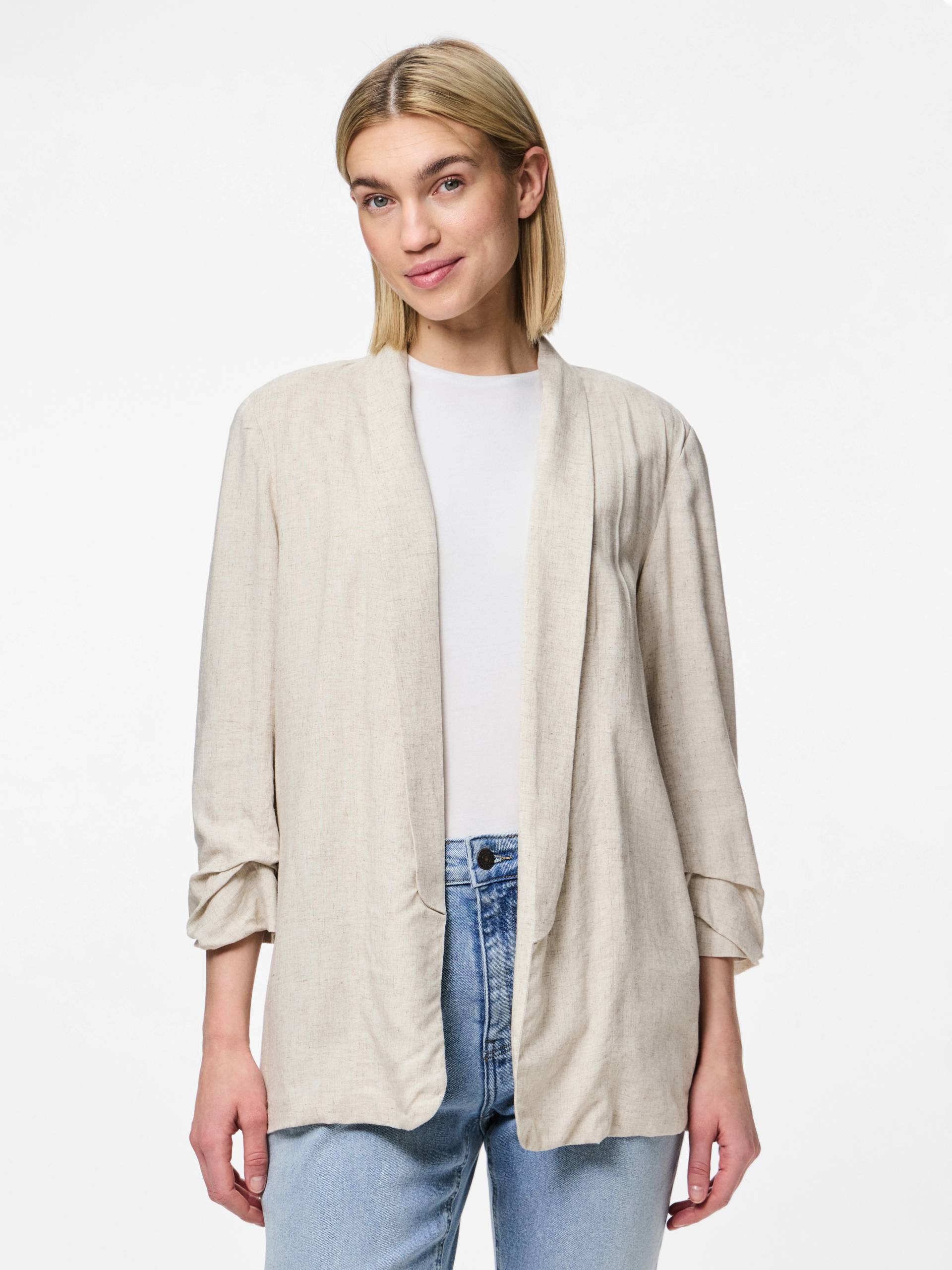 pieces Longblazer »PCPIA BOSELLA BLAZER WVN NOOS« von pieces