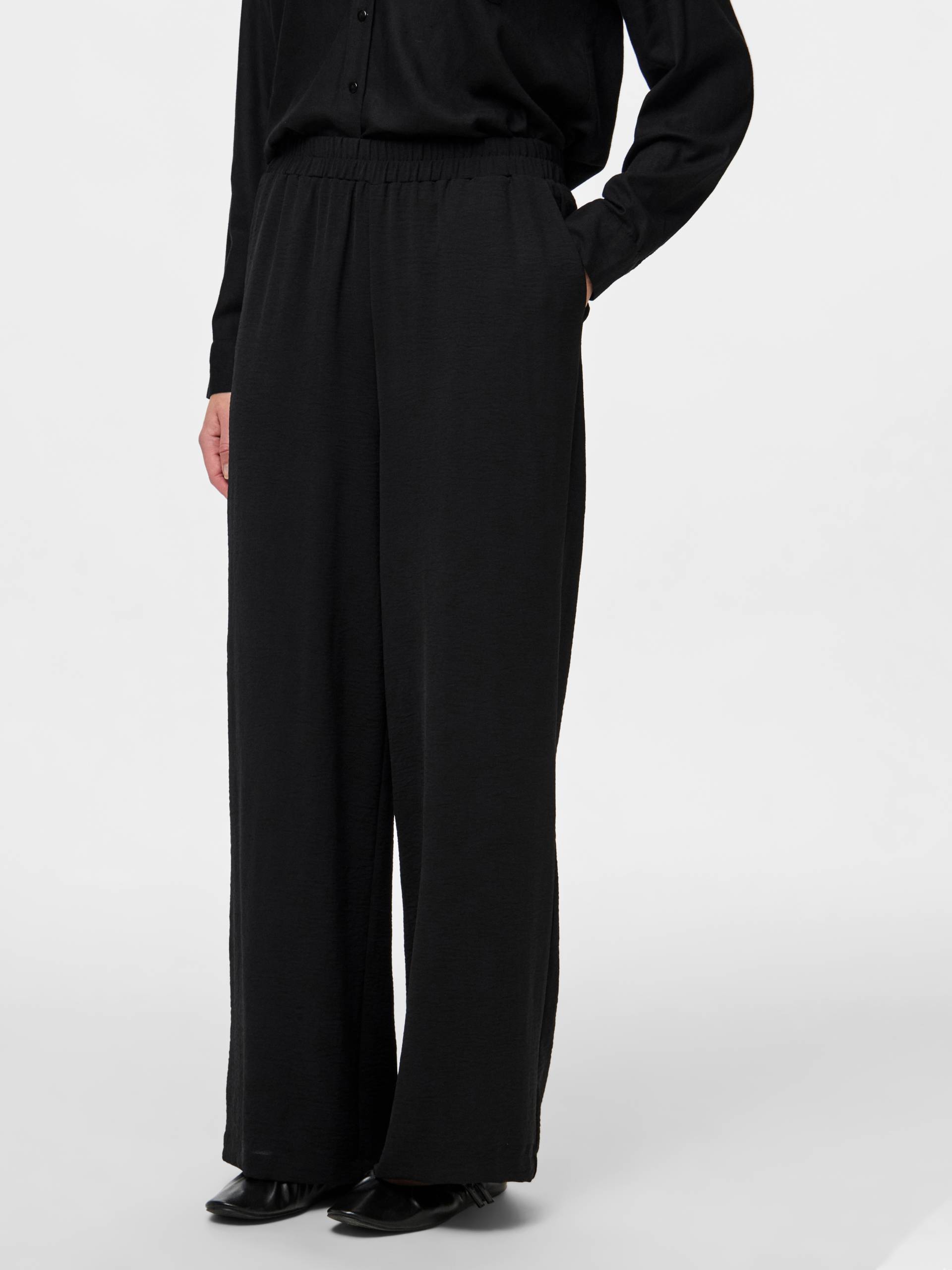 pieces Schlupfhose »PCTIFFANY HW WIDE PANTS WVN NOOS BC« von pieces