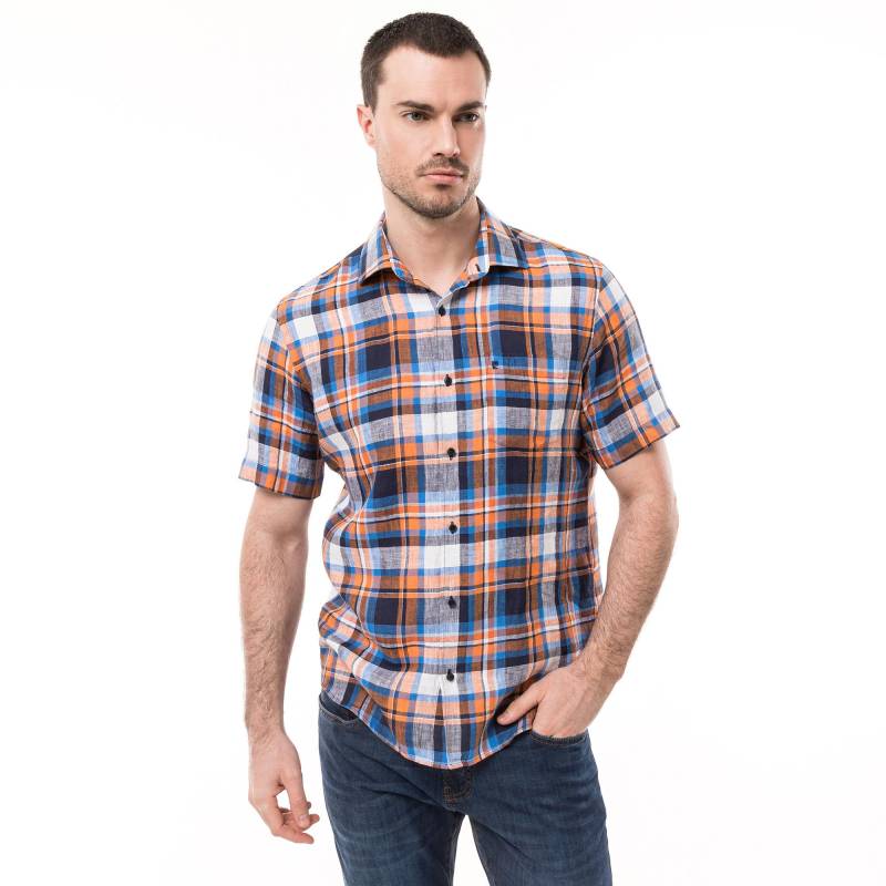 Hemd Herren Orange  L von pierre cardin