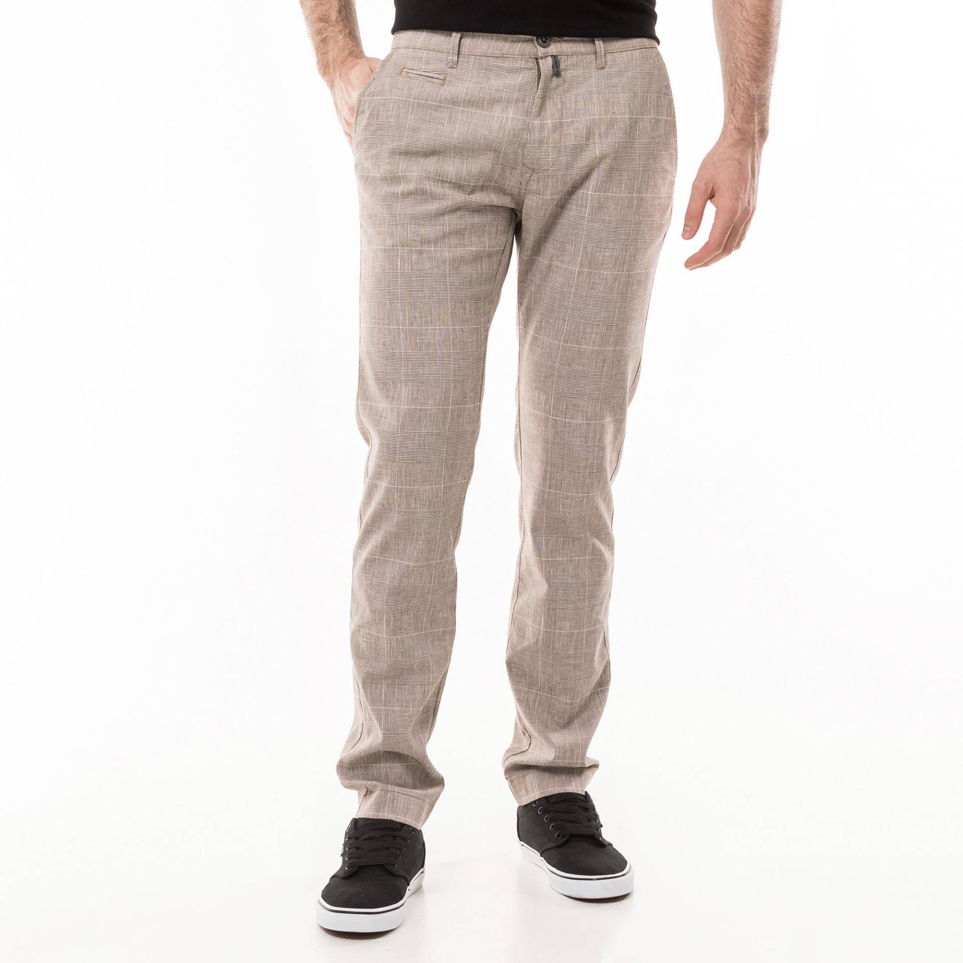 Hose, Tapered Fit Herren Braun  L30/W38