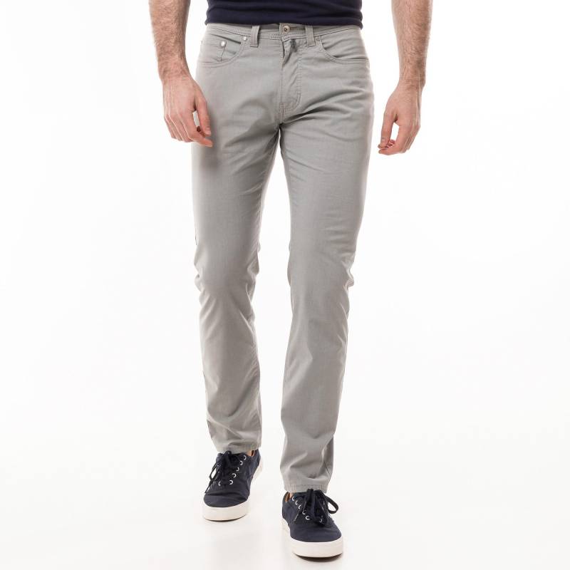 Hose, Tapered Fit Herren Grün Bedruckt L30/W32 von pierre cardin