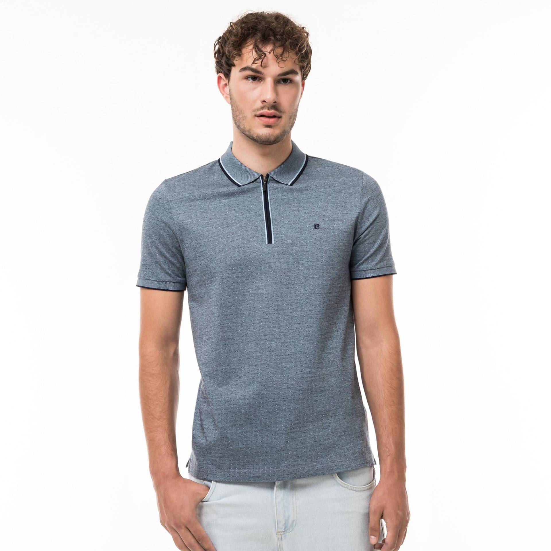 Polo Shirt Herren Blau  M von pierre cardin