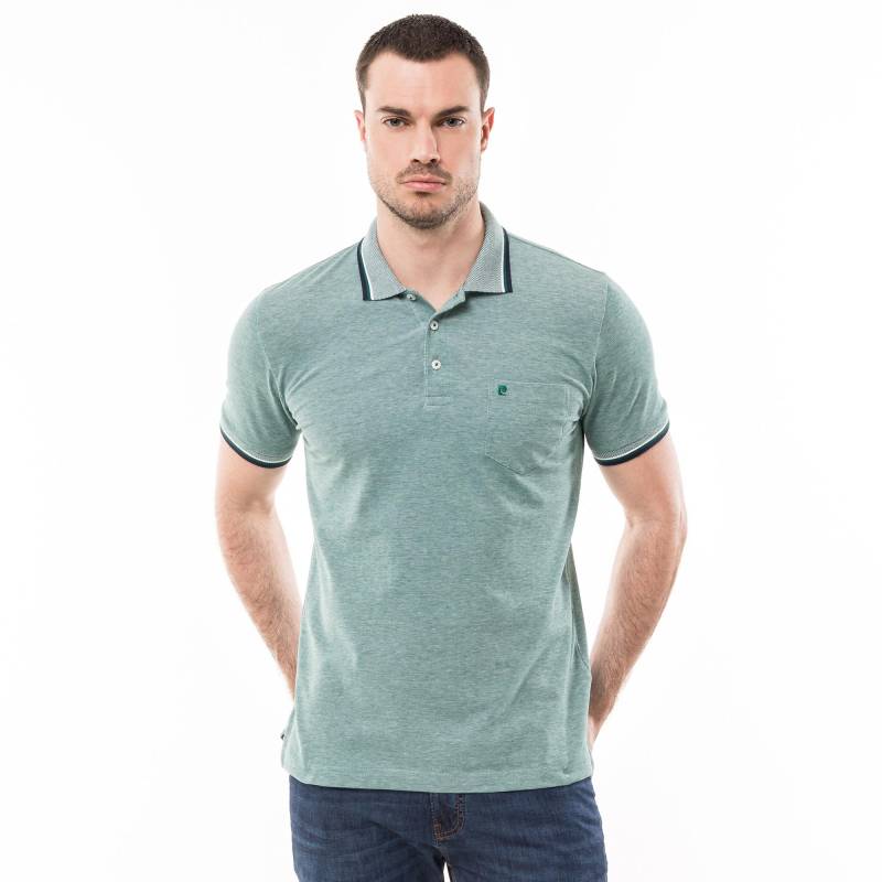 Polo Shirt Herren Dunkelgrün L von pierre cardin