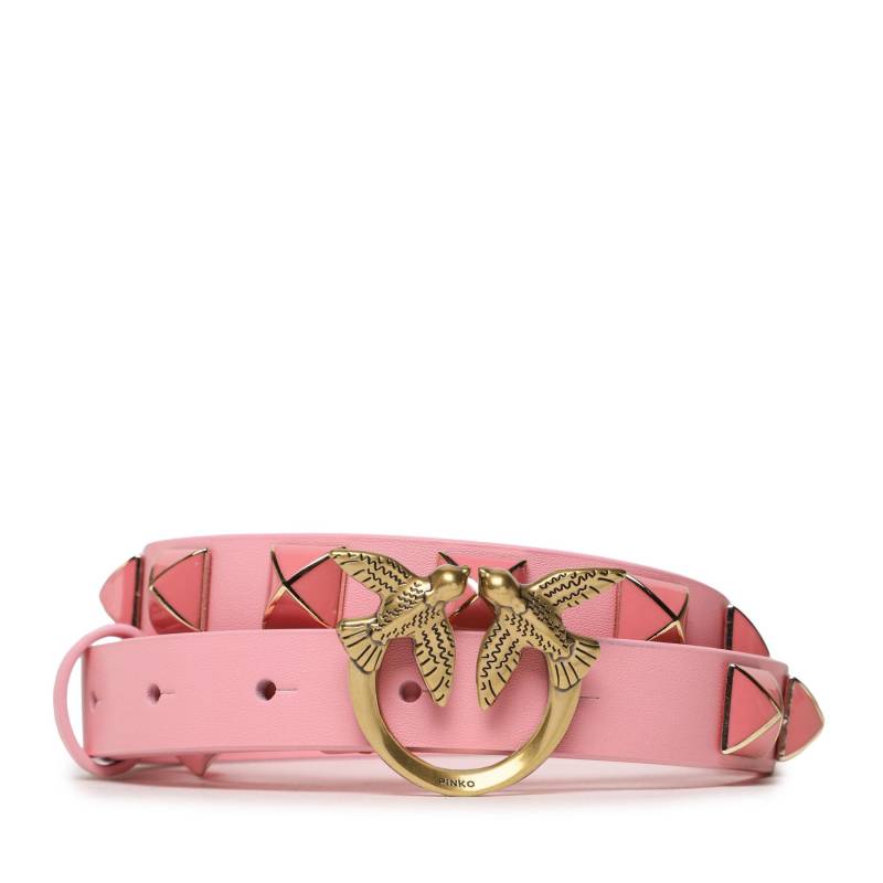 Damengürtel Pinko Love Berry H2 Belt PE 23 PLT01 100143 A0R6 Rosa von pinko