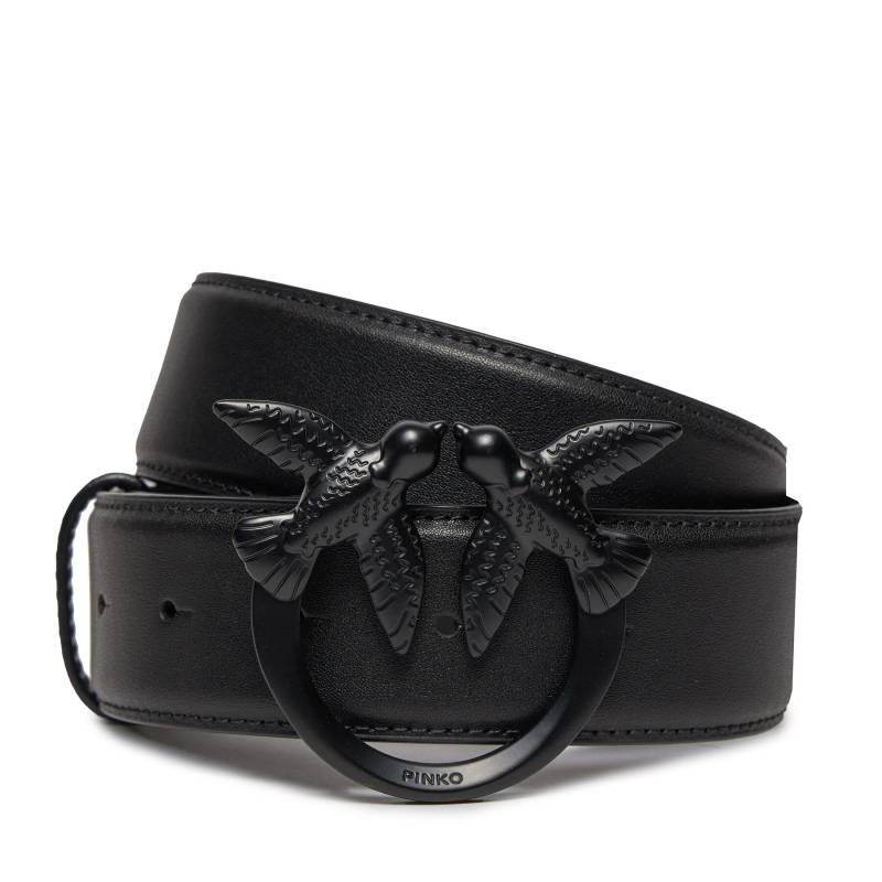 Damengürtel Pinko Love Berry H4 Belt. PE 24 PLT01 100120 A1K2 Schwarz von pinko