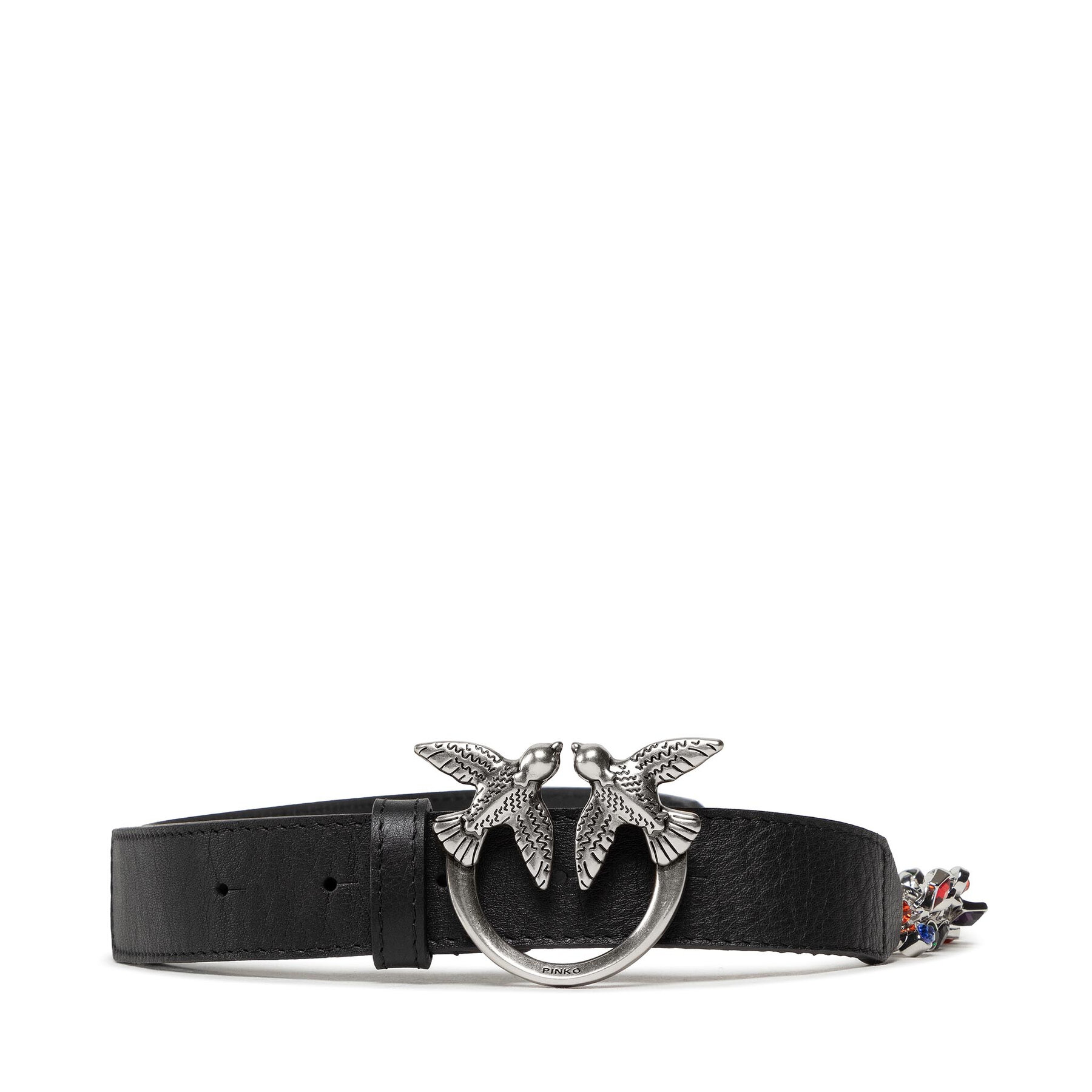 Damengürtel Pinko Love Chandelier Belt H3 20222 PLT01 1H214A.A088 Schwarz von pinko