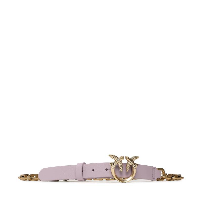 Damengürtel Pinko Love Day Chain H2 Belt PE 23 PLT01 100133 A0F1 Violett von pinko