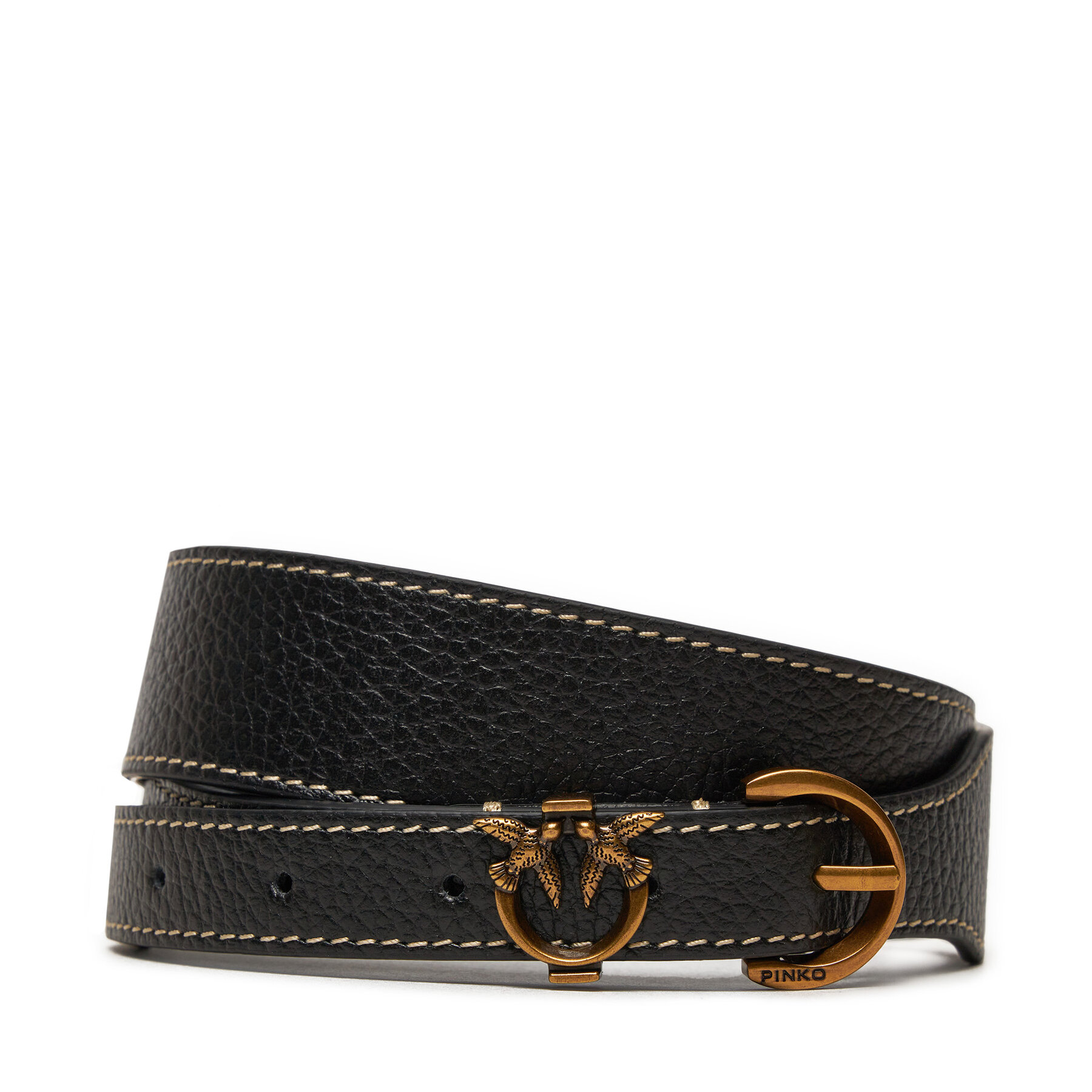 Damengürtel Pinko Tamboril H3.5 Belt . 20242 PLT01 103801.A158 Schwarz von pinko