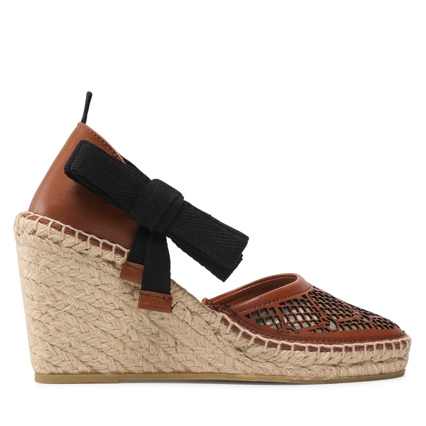 Espadrilles Pinko Patty Sandalo PE 22 BLKS1 1H211A Y86A Braun von pinko