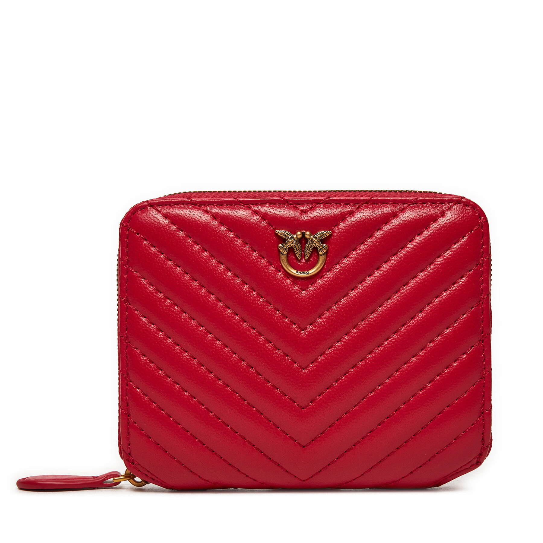 Große Damen Geldbörse Pinko Taylor Zip Around . AI 24-25 PCPL 100249 A0GK Rot Große Damen Geldbörse Pinko Taylor Zip Around . AI 24-25 PCPL 100249 A0GK Rot von pinko