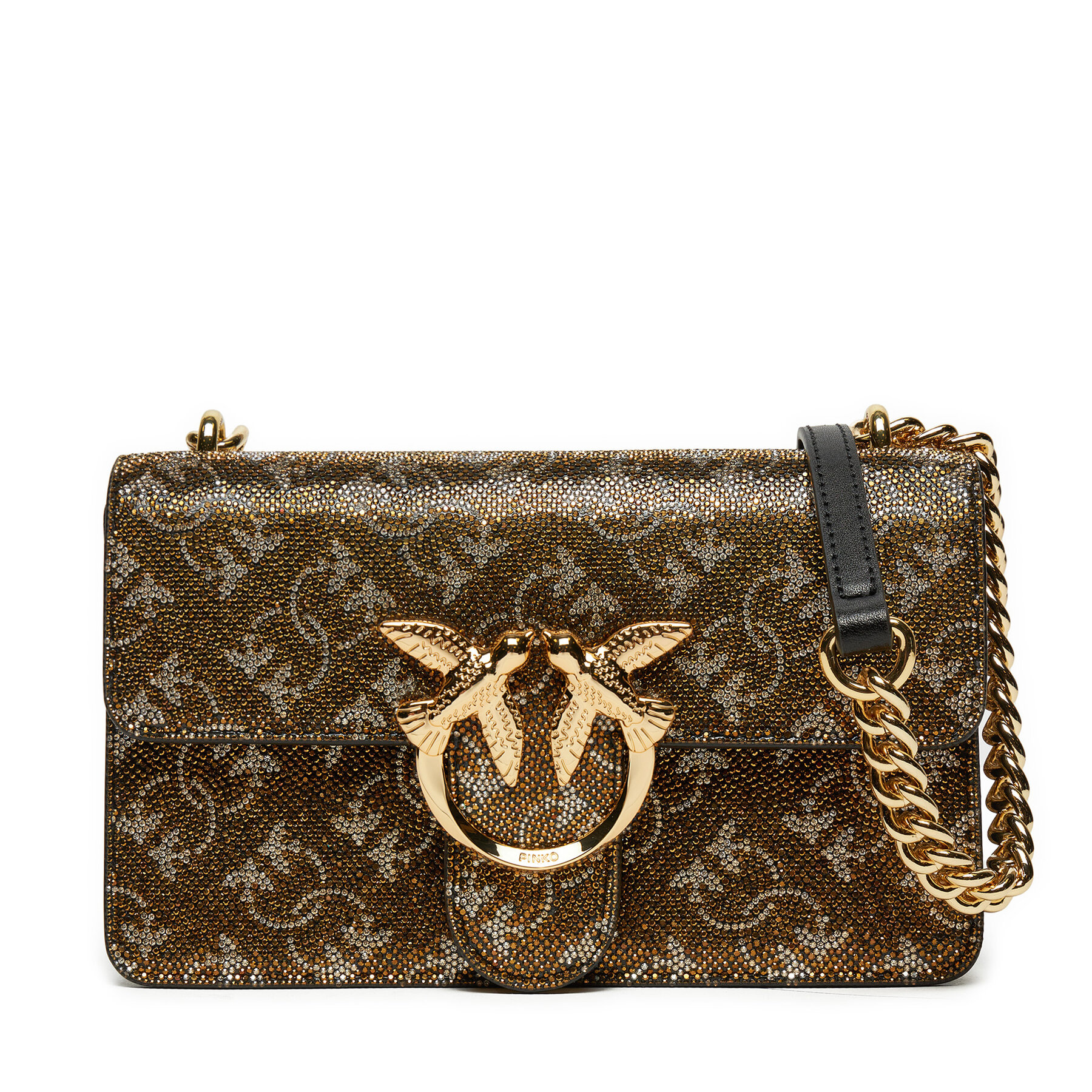 Handtasche PINKO Love One Mini Light Cl AI 24-25 PLTT 103335 A20D Braun Handtasche PINKO Love One Mini Light Cl AI 24-25 PLTT 103335 A20D Braun von pinko