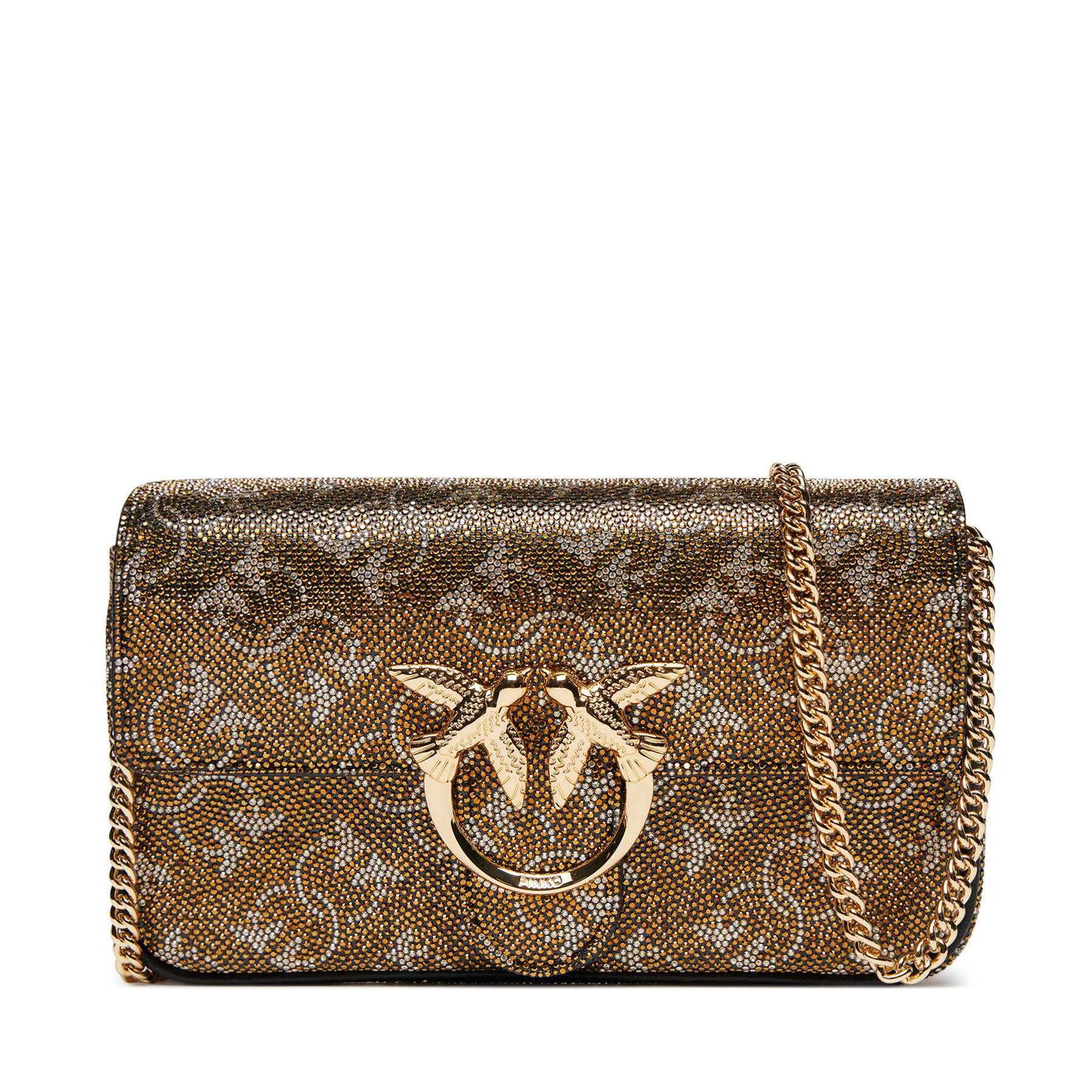 Handtasche PINKO Love One Pocket C AI 24-25 PLTT 100061 A20D Goldfarben Handtasche PINKO Love One Pocket C AI 24-25 PLTT 100061 A20D Goldfarben von pinko