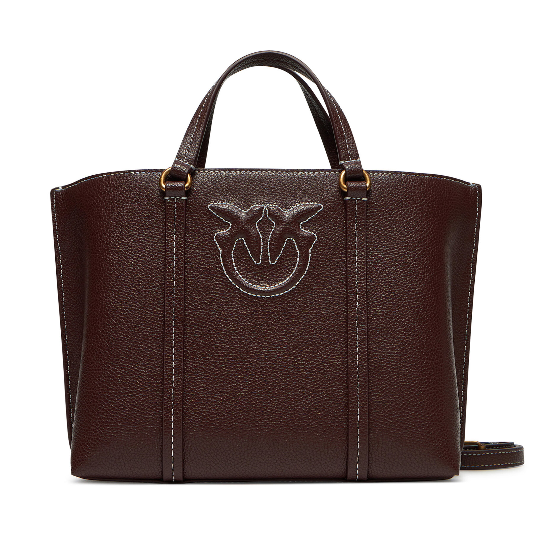 Handtasche PINKO Miranda Shopper Mini AI 24-25 PLTT 104515 A29O Dunkelrot Handtasche PINKO Miranda Shopper Mini AI 24-25 PLTT 104515 A29O Dunkelrot von pinko