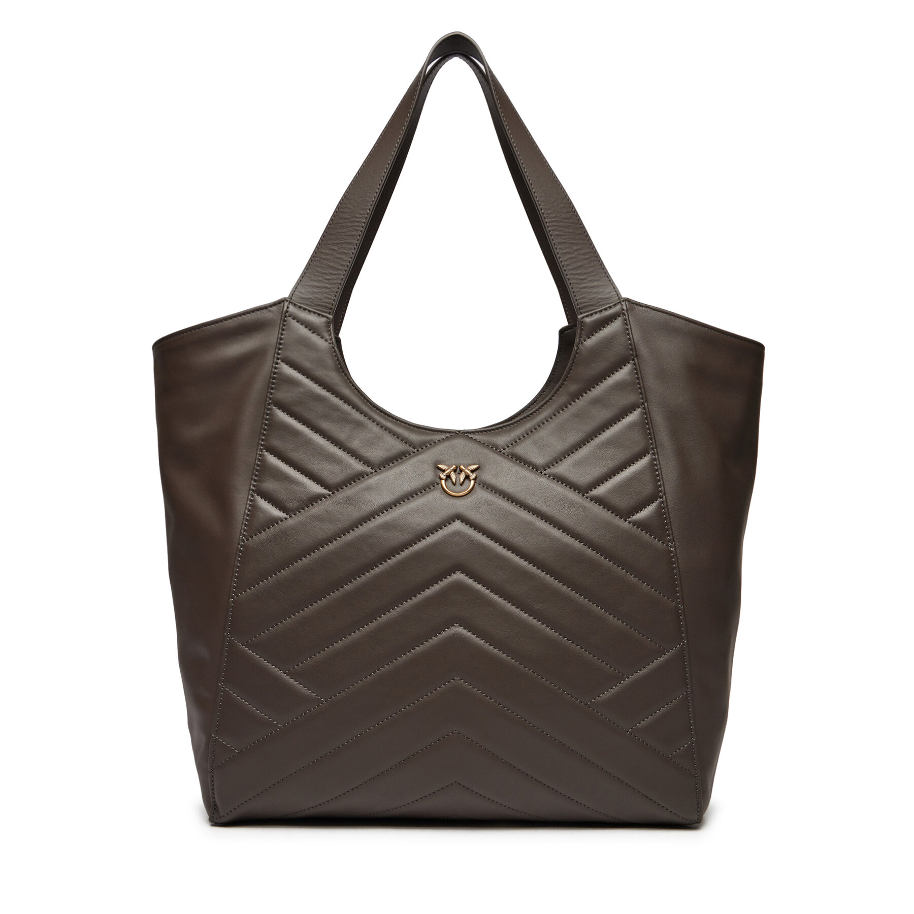Handtasche PINKO Tote Bag Puzzle 104536 A29Y M09Q Braun Handtasche PINKO Tote Bag Puzzle 104536 A29Y M09Q Braun von pinko