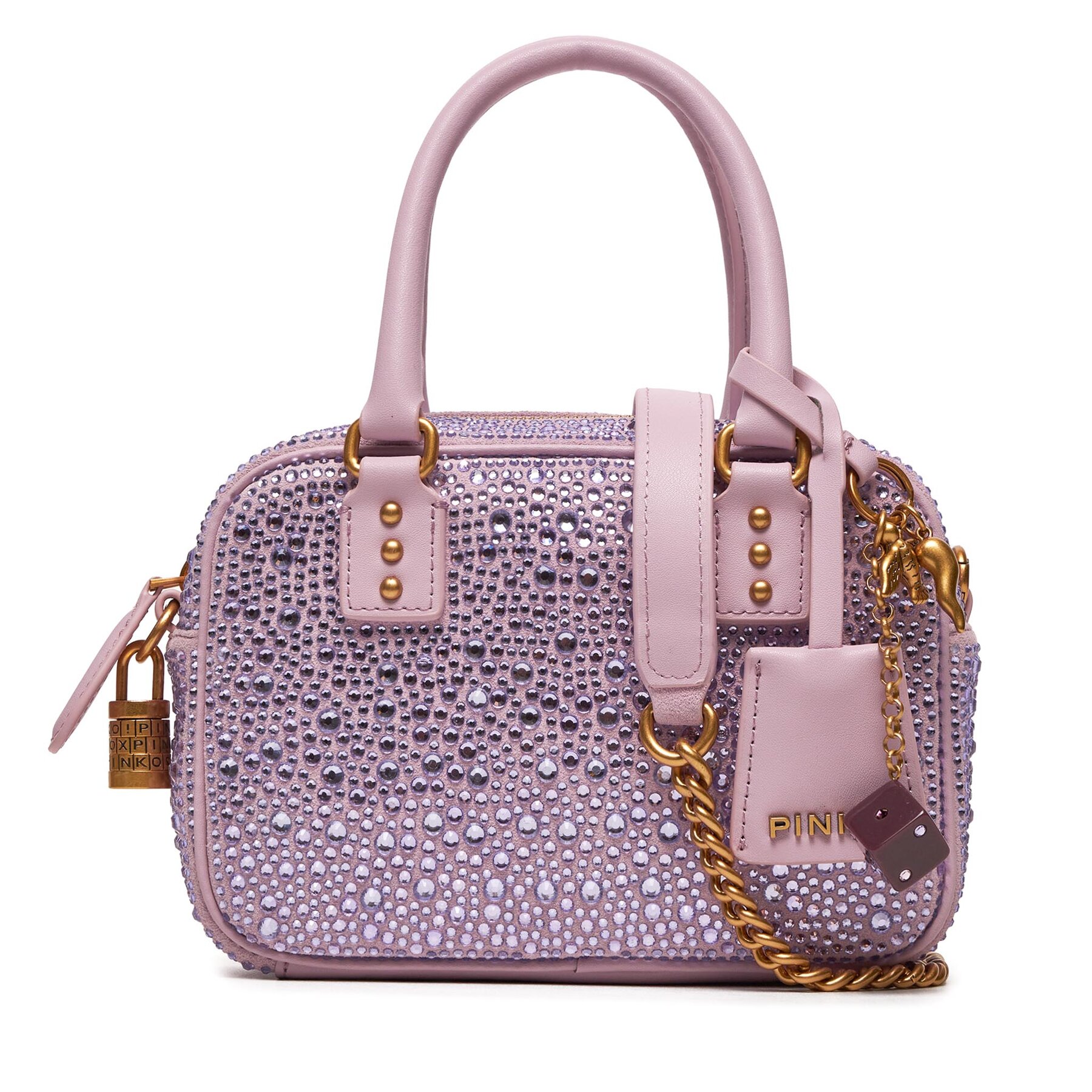 Handtasche Pinko Bowling Bag Mini . PE 24 PLTT 102791 A1KO Violett Handtasche Pinko Bowling Bag Mini . PE 24 PLTT 102791 A1KO Violett von pinko