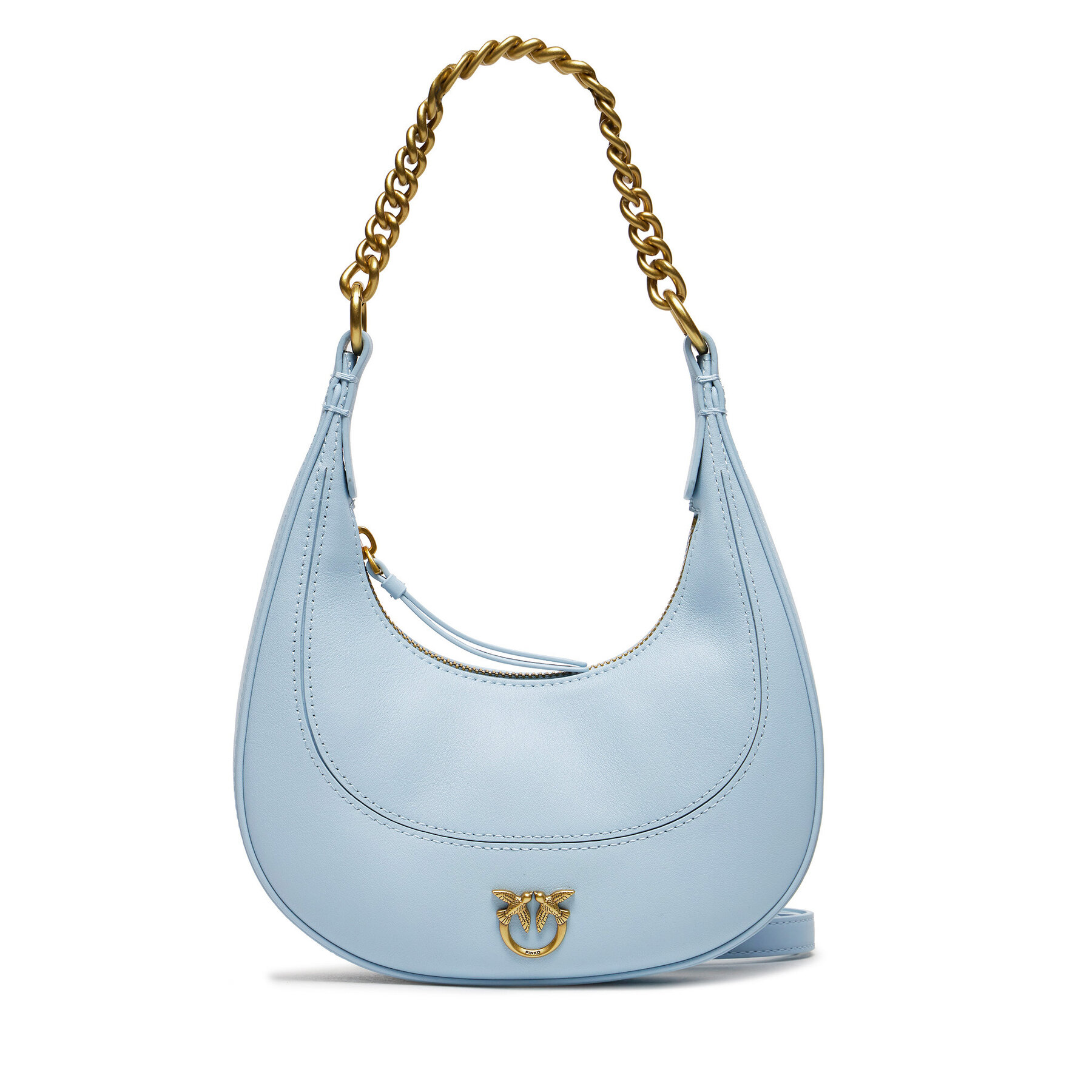 Handtasche Pinko Brioche Hobo Mini . PE 24 PLTT 101433 A0QO Blau von pinko