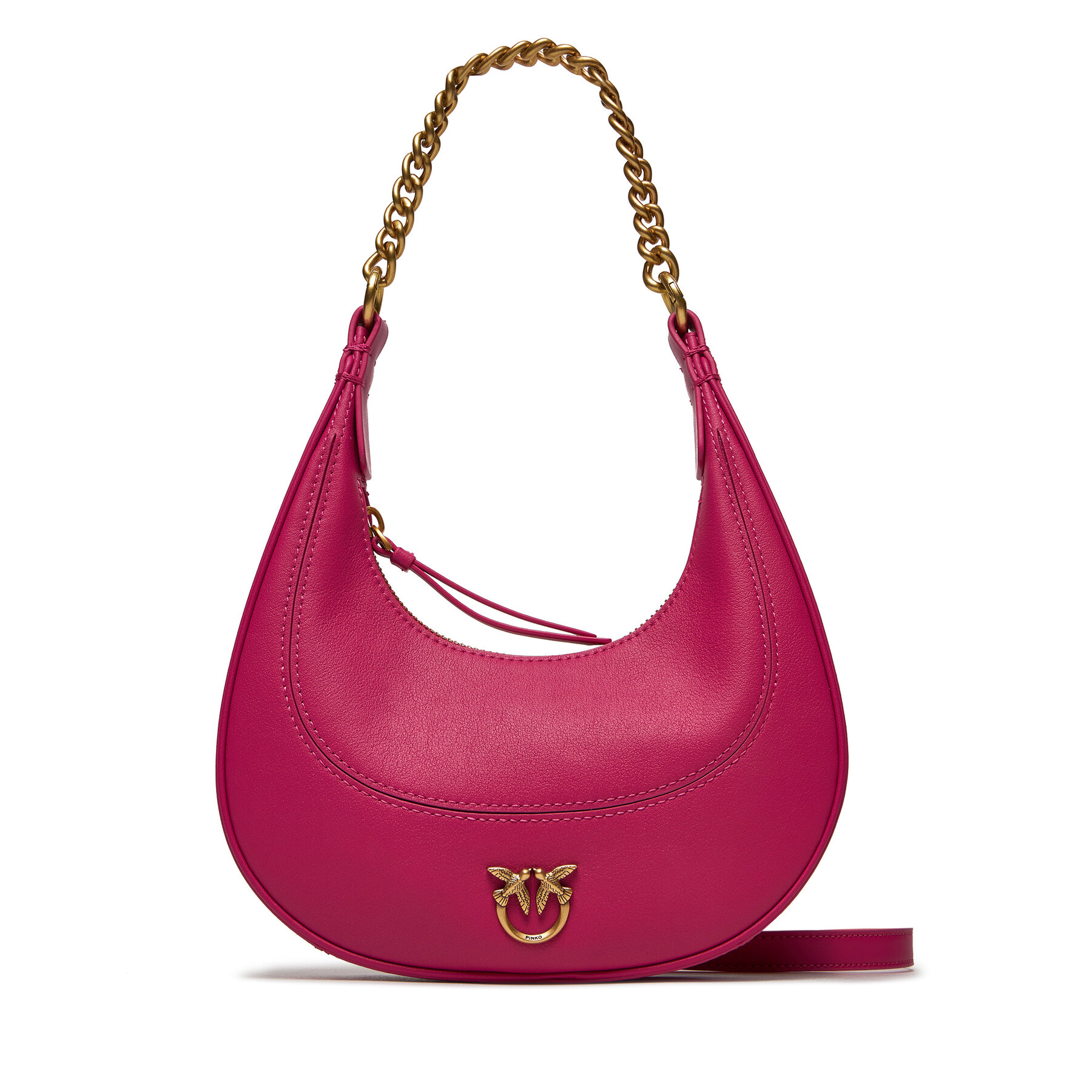 Handtasche Pinko Brioche Hobo Mini PE 24 PLTT 101433 A0QO Rosa von pinko