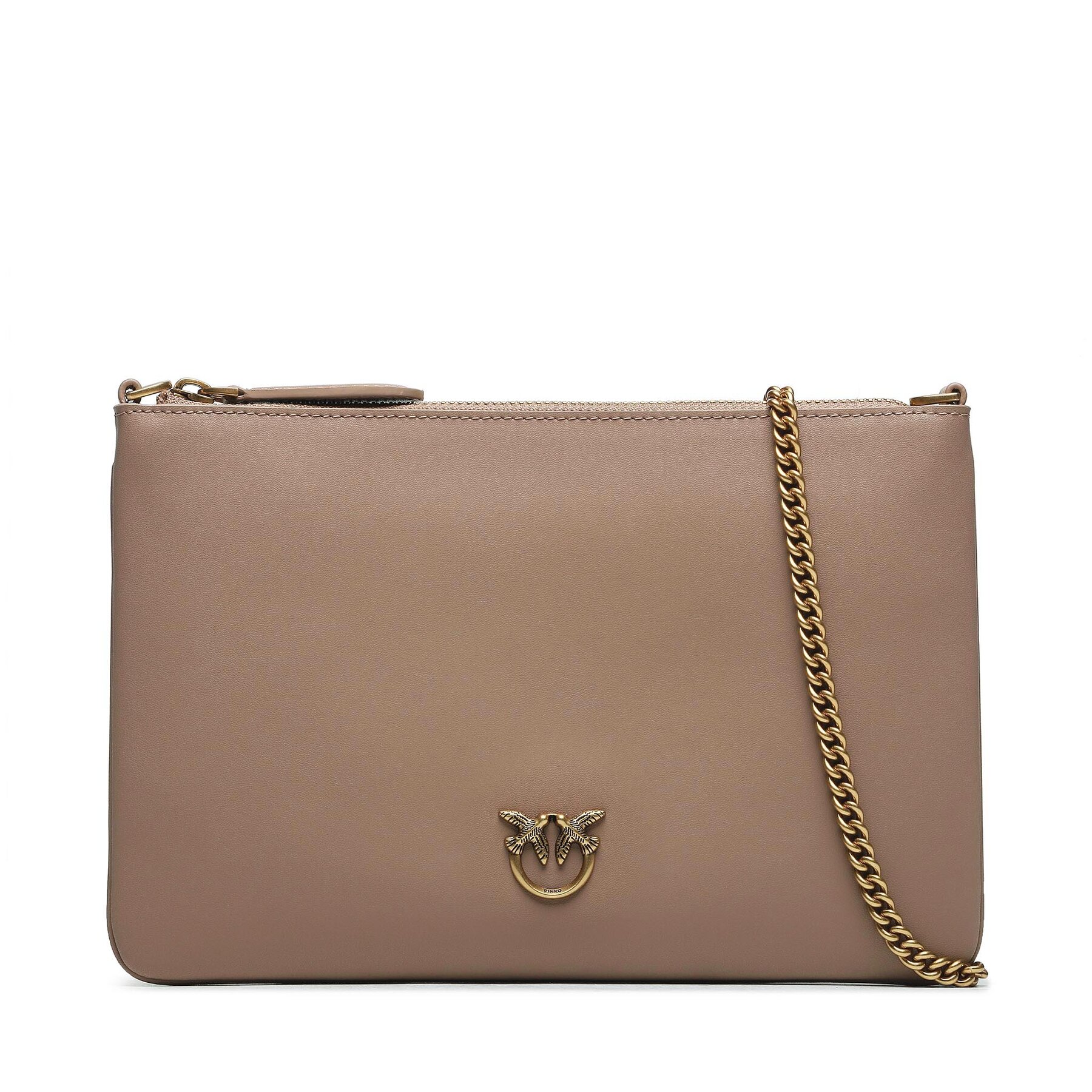 Handtasche PINKO Flat Classic AI 23-24 PCPL 100455 A0F1 Beige Handtasche PINKO Flat Classic AI 23-24 PCPL 100455 A0F1 Beige von pinko