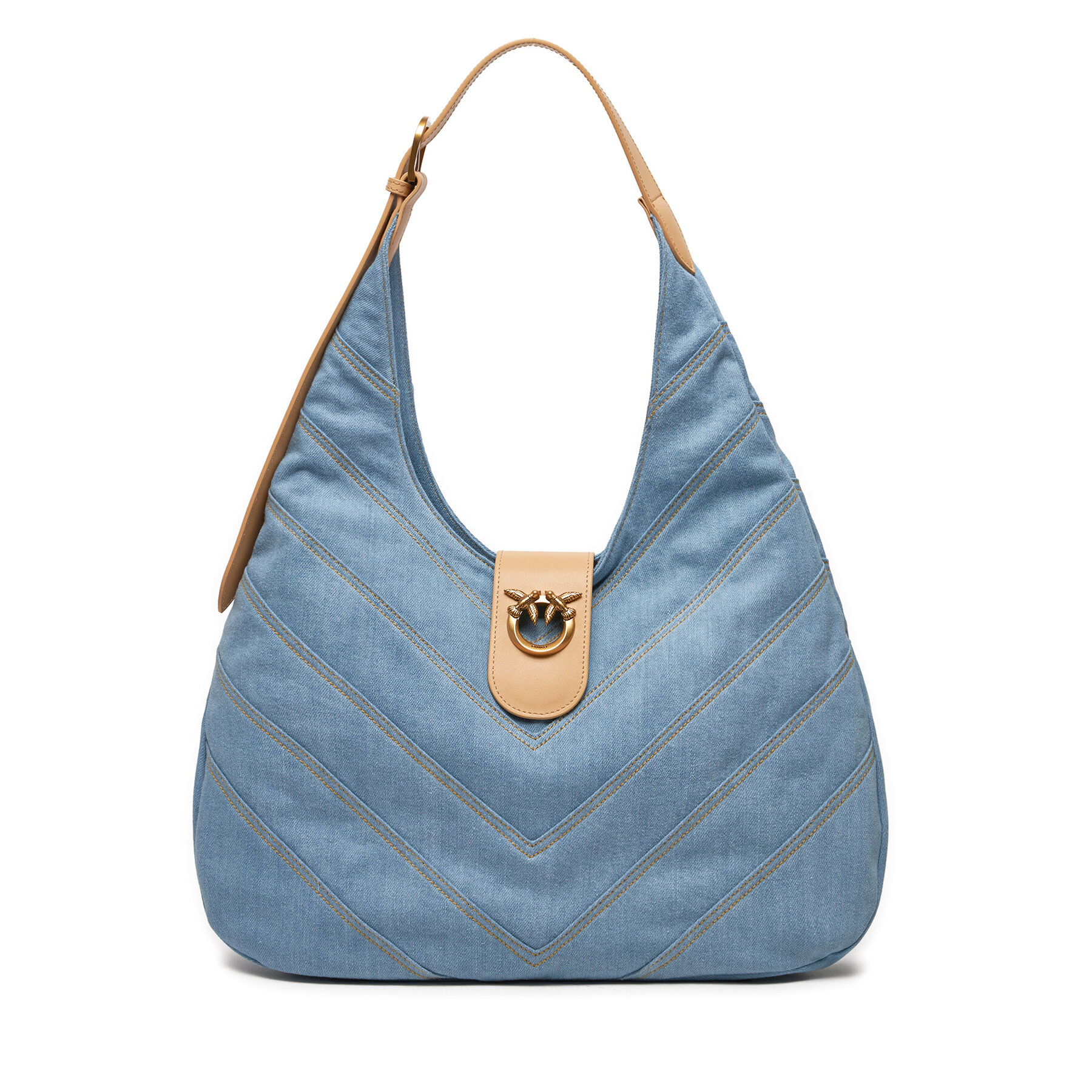 Handtasche Pinko Hobo Big PE 24 PLTT 102785 A1KK Blau Handtasche Pinko Hobo Big PE 24 PLTT 102785 A1KK Blau von pinko