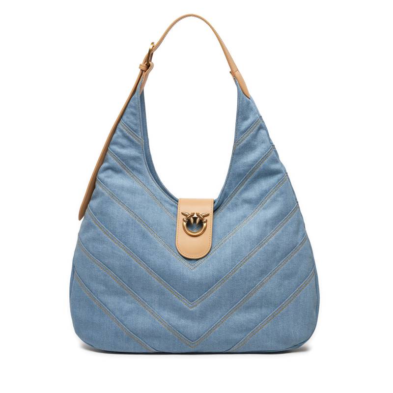 Handtasche Pinko Hobo Big PE 24 PLTT 102785 A1KK Blau von pinko