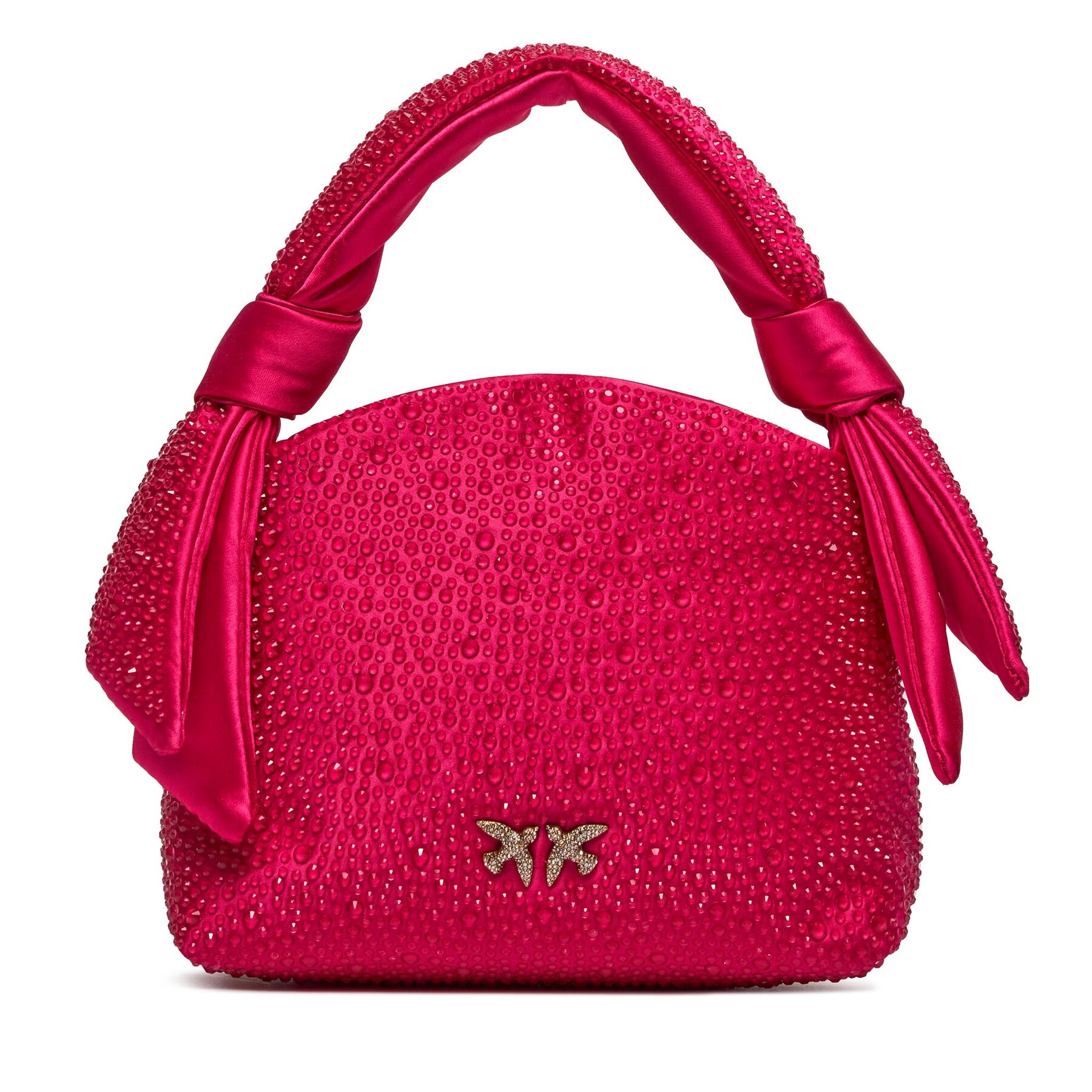 Handtasche PINKO Knots Mini Pouch PE 24 PLTT 102770 A1KJ Rot Handtasche PINKO Knots Mini Pouch PE 24 PLTT 102770 A1KJ Rot von pinko