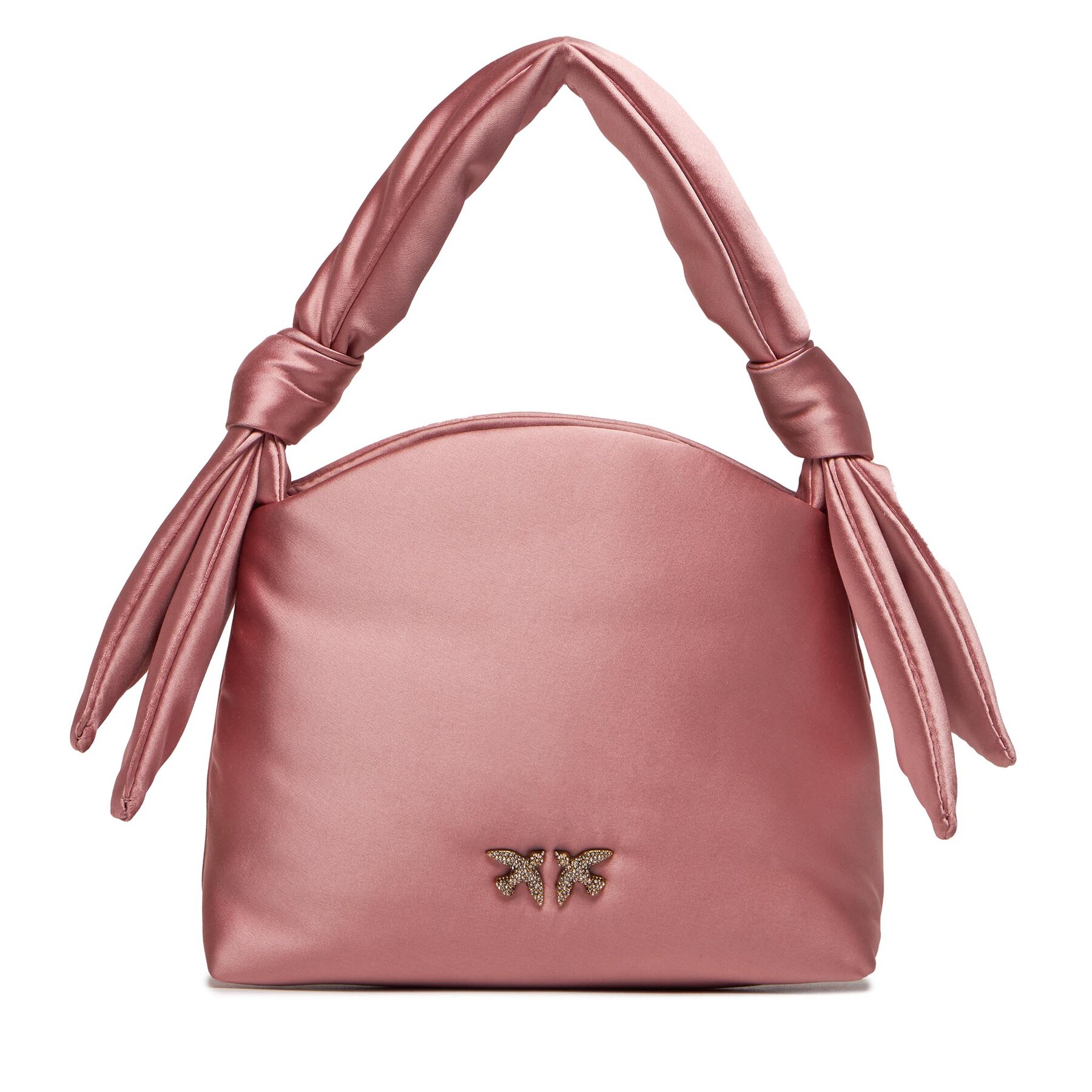 Handtasche Pinko Knots Mini Pouch Satin PE 24 PLTT 102770 A1KA Rosa von pinko