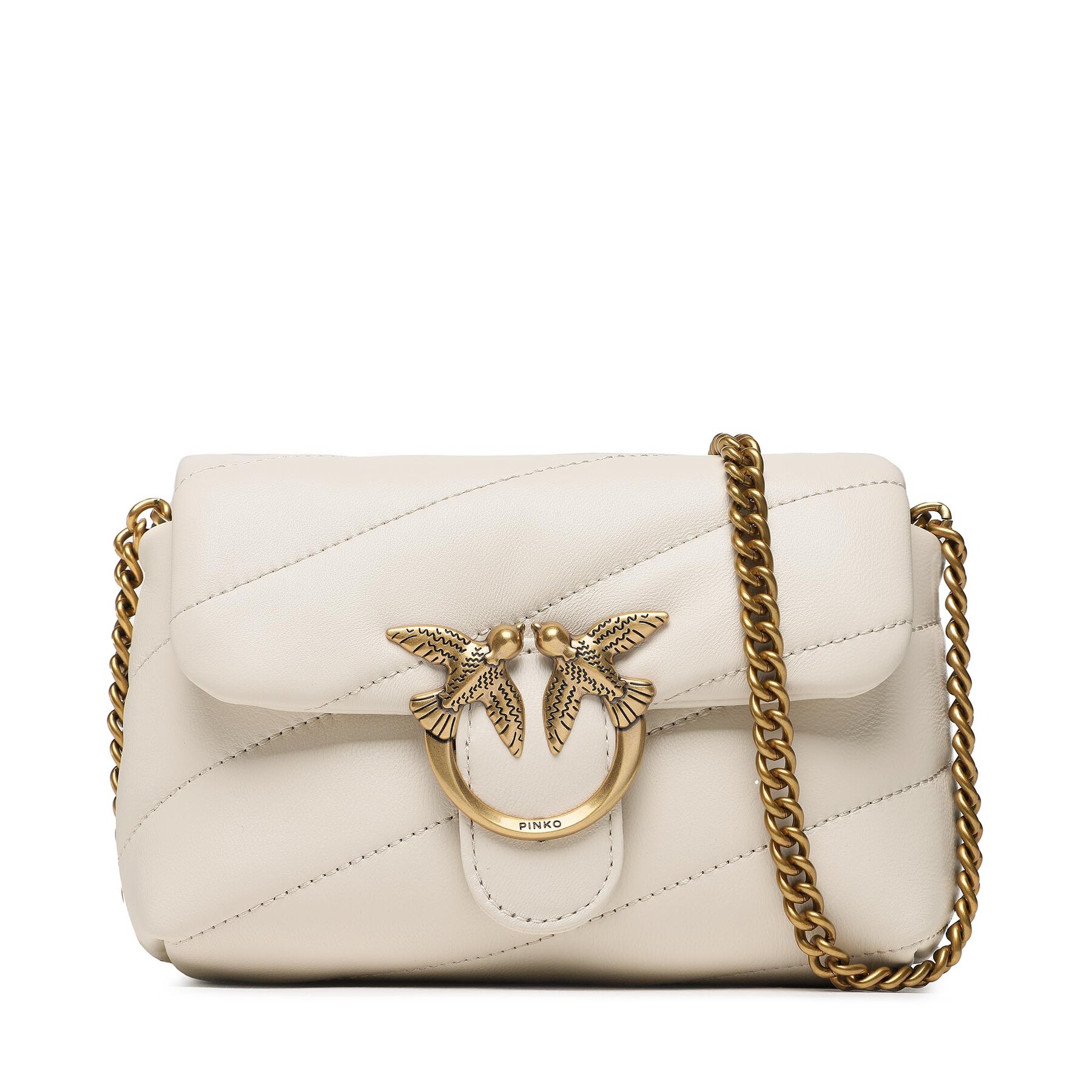 Handtasche PINKO Love Baby Puff C PE 23 PLT 100040 A0F2 Écru Handtasche PINKO Love Baby Puff C PE 23 PLT 100040 A0F2 Écru von pinko