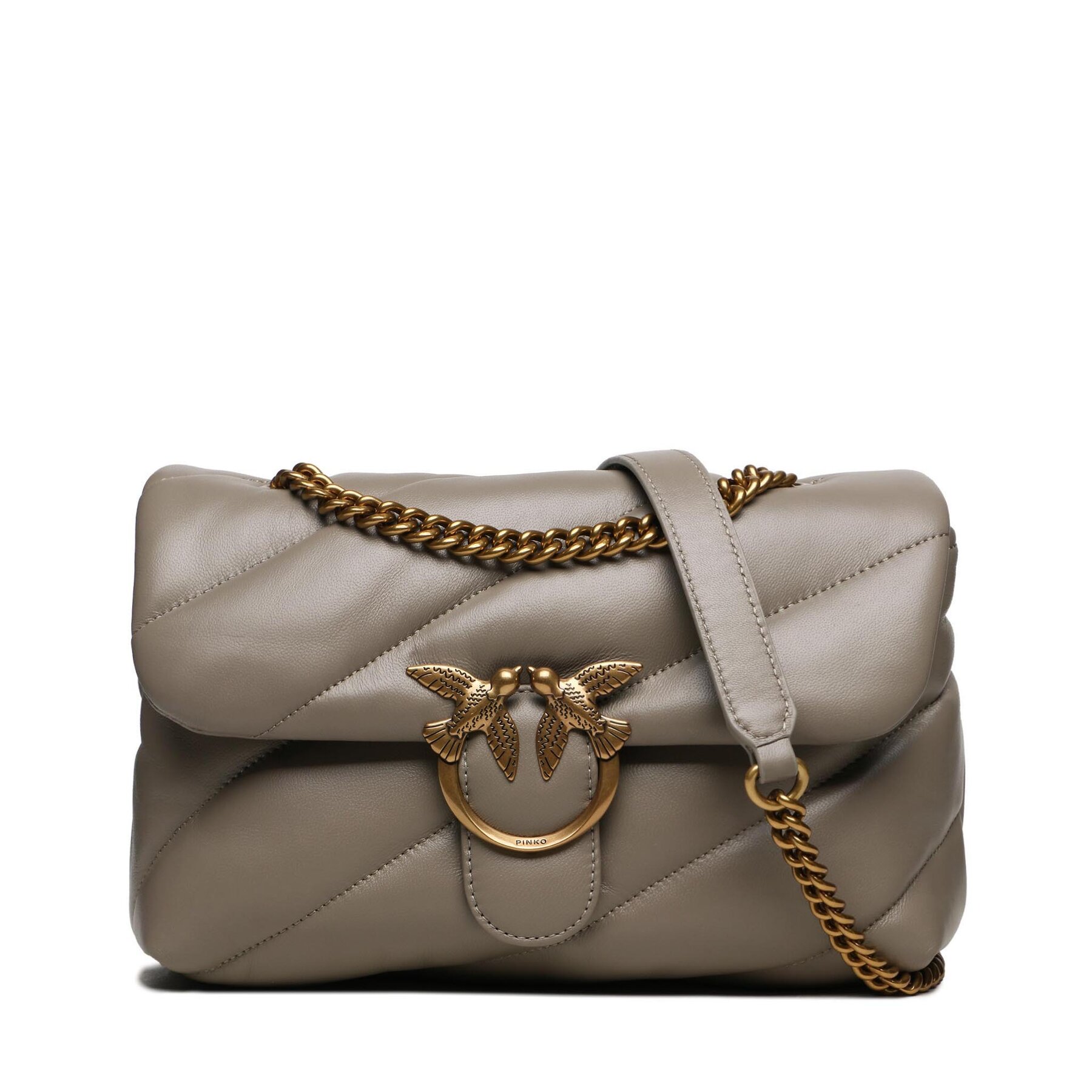 Handtasche Pinko Love Classic Puff Cl AI 23-24 PLTT 100038 A0F2 Beige Handtasche Pinko Love Classic Puff Cl AI 23-24 PLTT 100038 A0F2 Beige von pinko