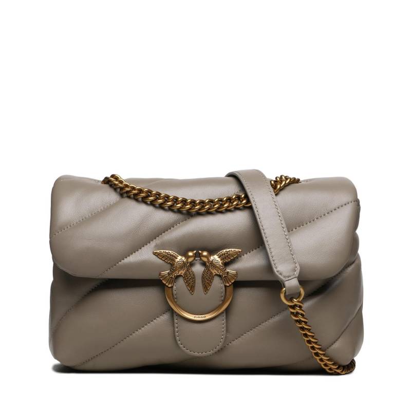 Handtasche Pinko Love Classic Puff Cl AI 23-24 PLTT 100038 A0F2 Beige von pinko