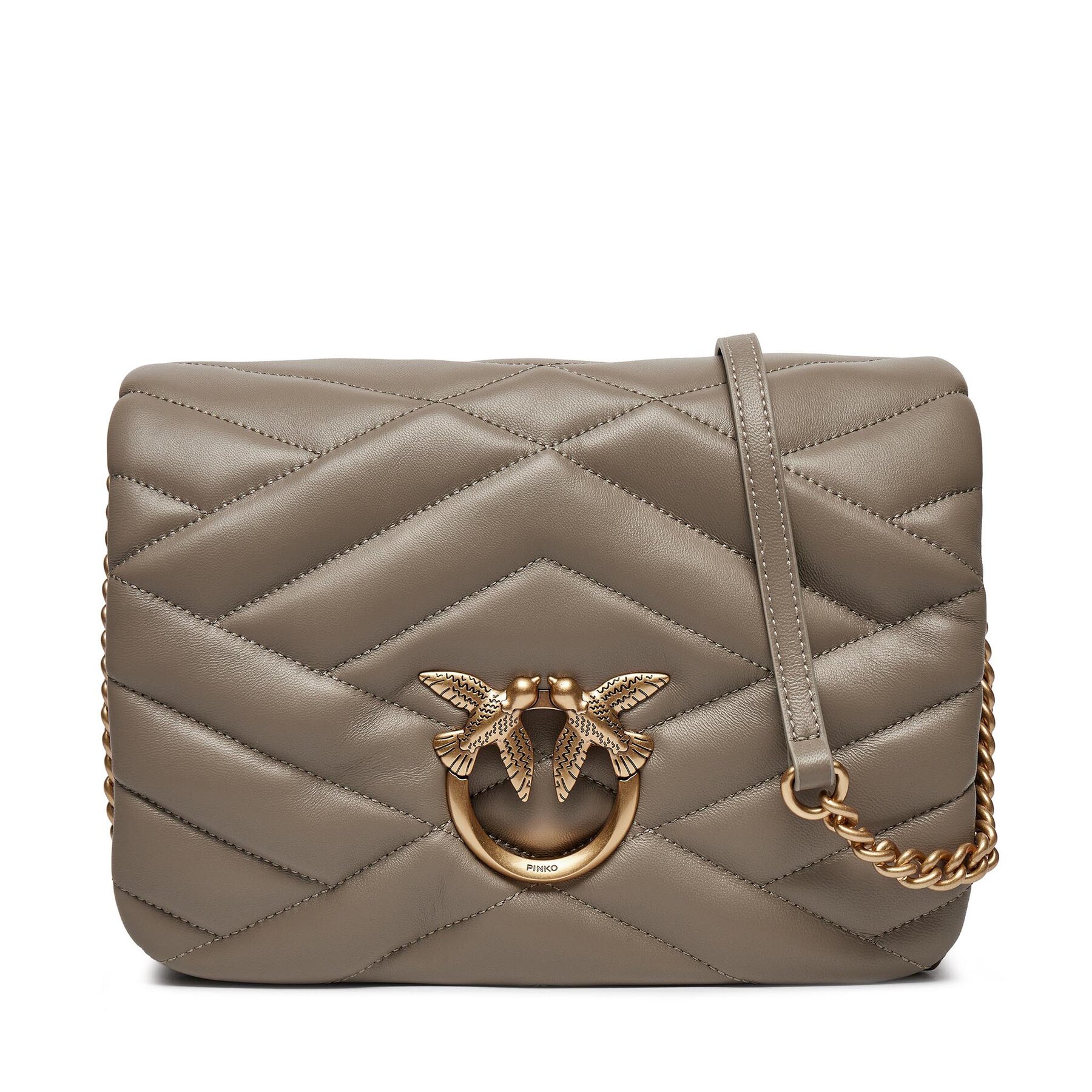 Handtasche Pinko Love Click Puff Classic PE 24 PLTT 101585 A1ET Beige Handtasche Pinko Love Click Puff Classic PE 24 PLTT 101585 A1ET Beige von pinko